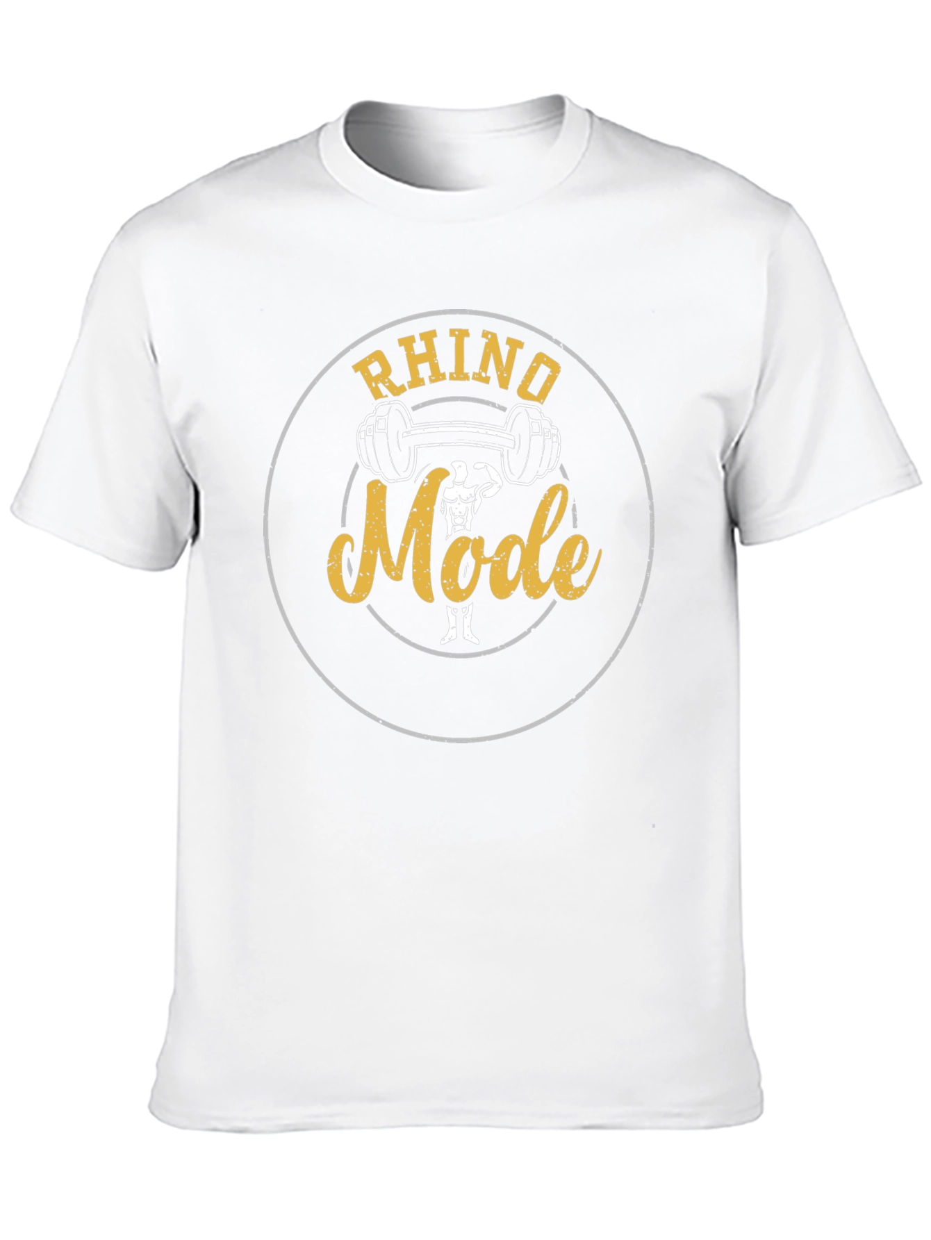 Rhino Mode Gym T-Shirt - Black