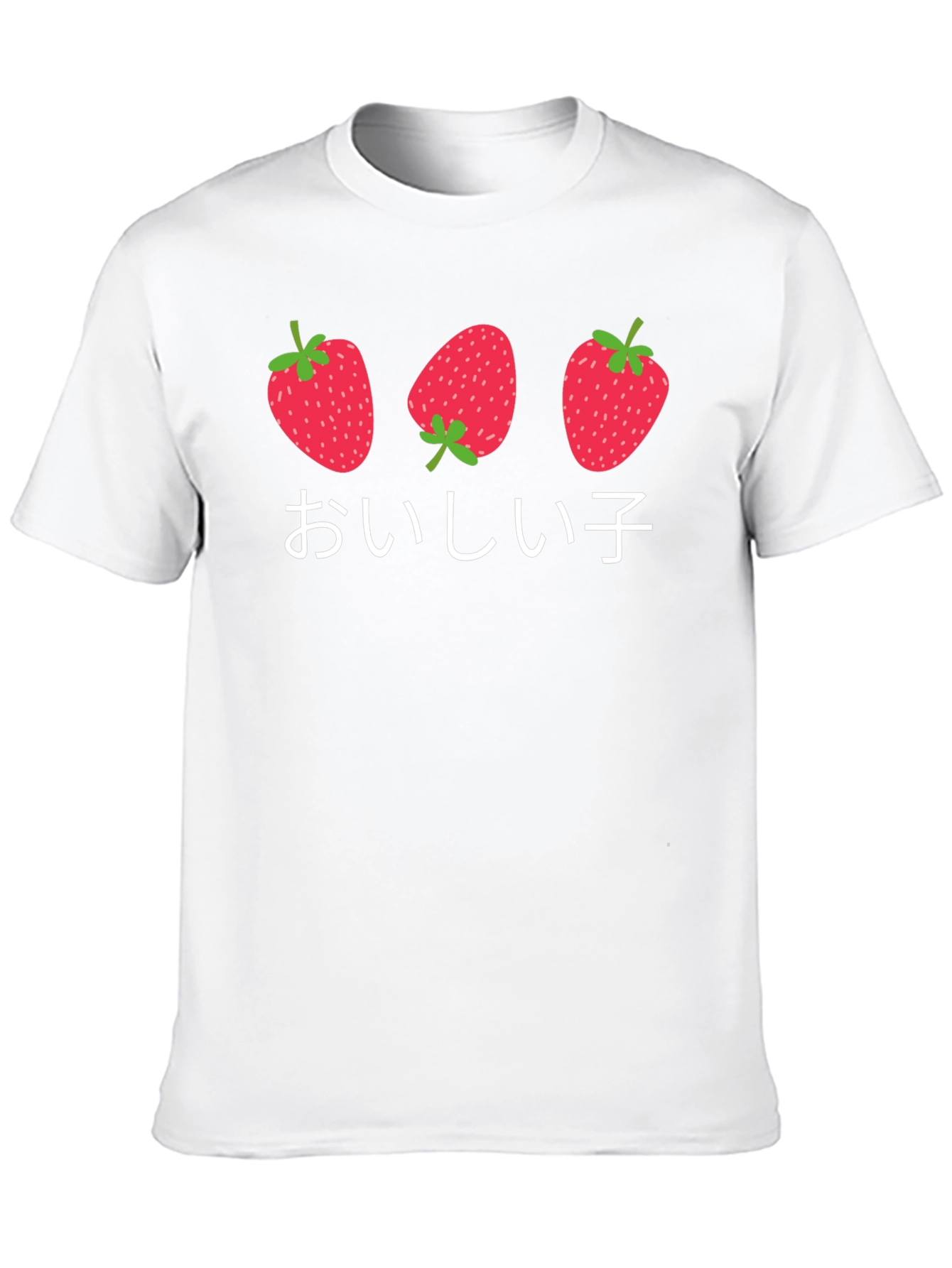 Strawberry T-Shirt - Kawaii Japanese Fruit Tee