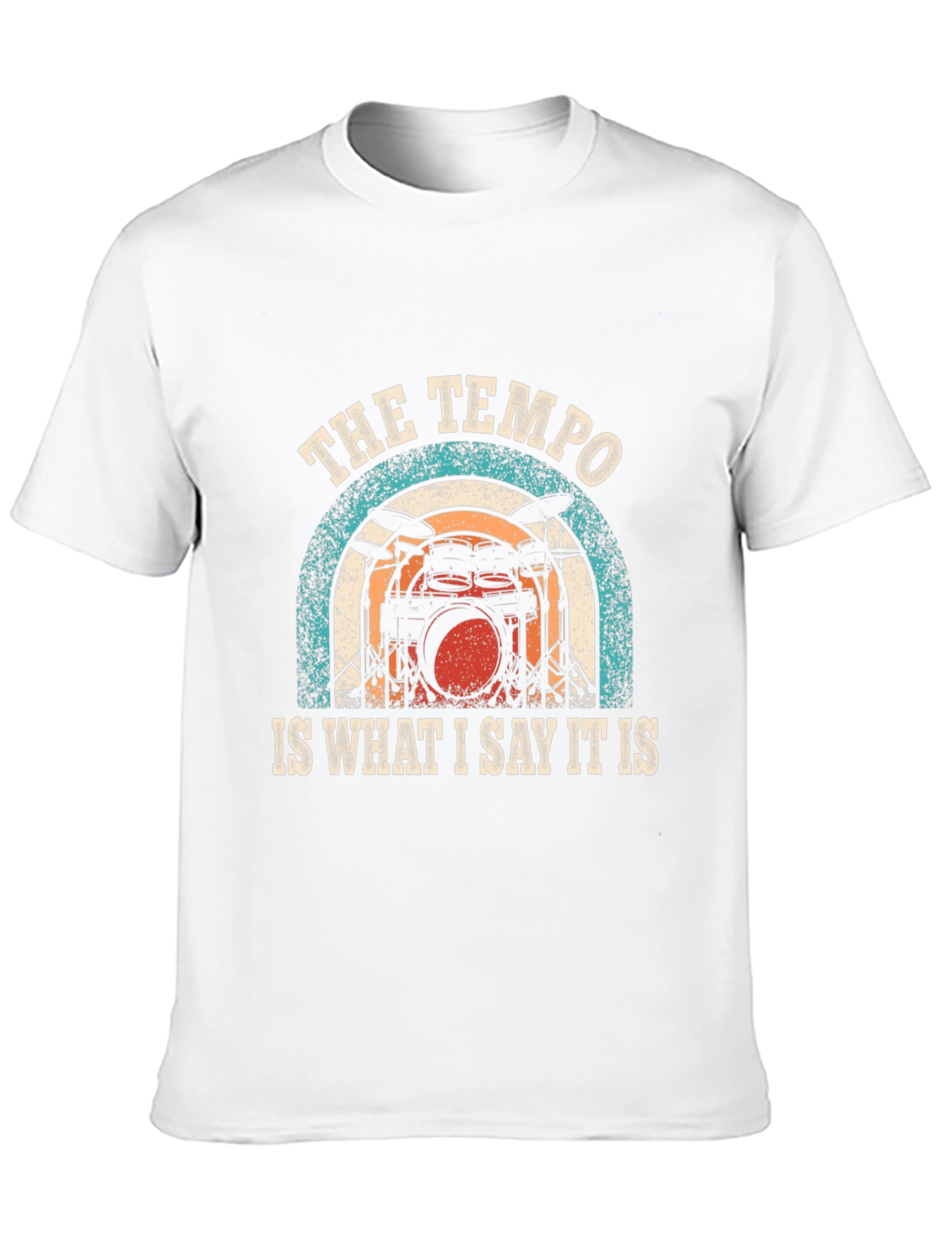 The Tempo Drummer T-Shirt - Music Lover Tee