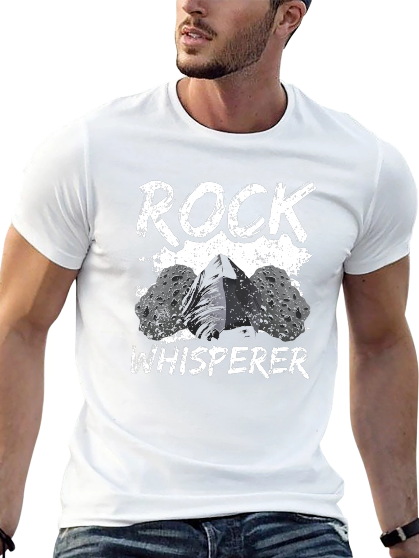Rock Whisperer T-Shirt - Black Tee