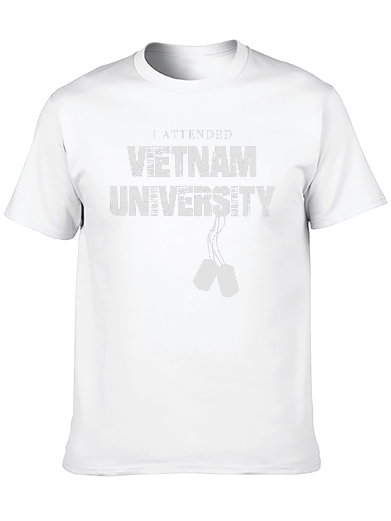 Vietnam University I Attended Black T-Shirt
