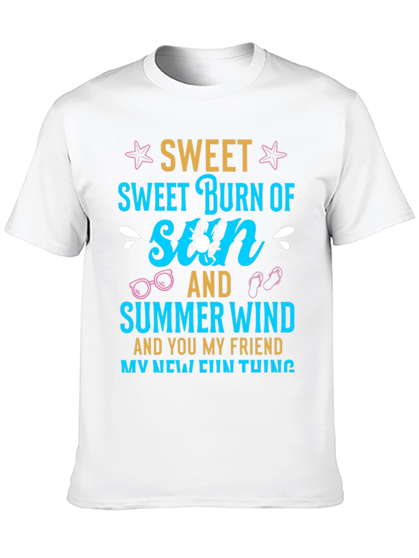 Sweet Sun & Summer Wind Graphic T-Shirt