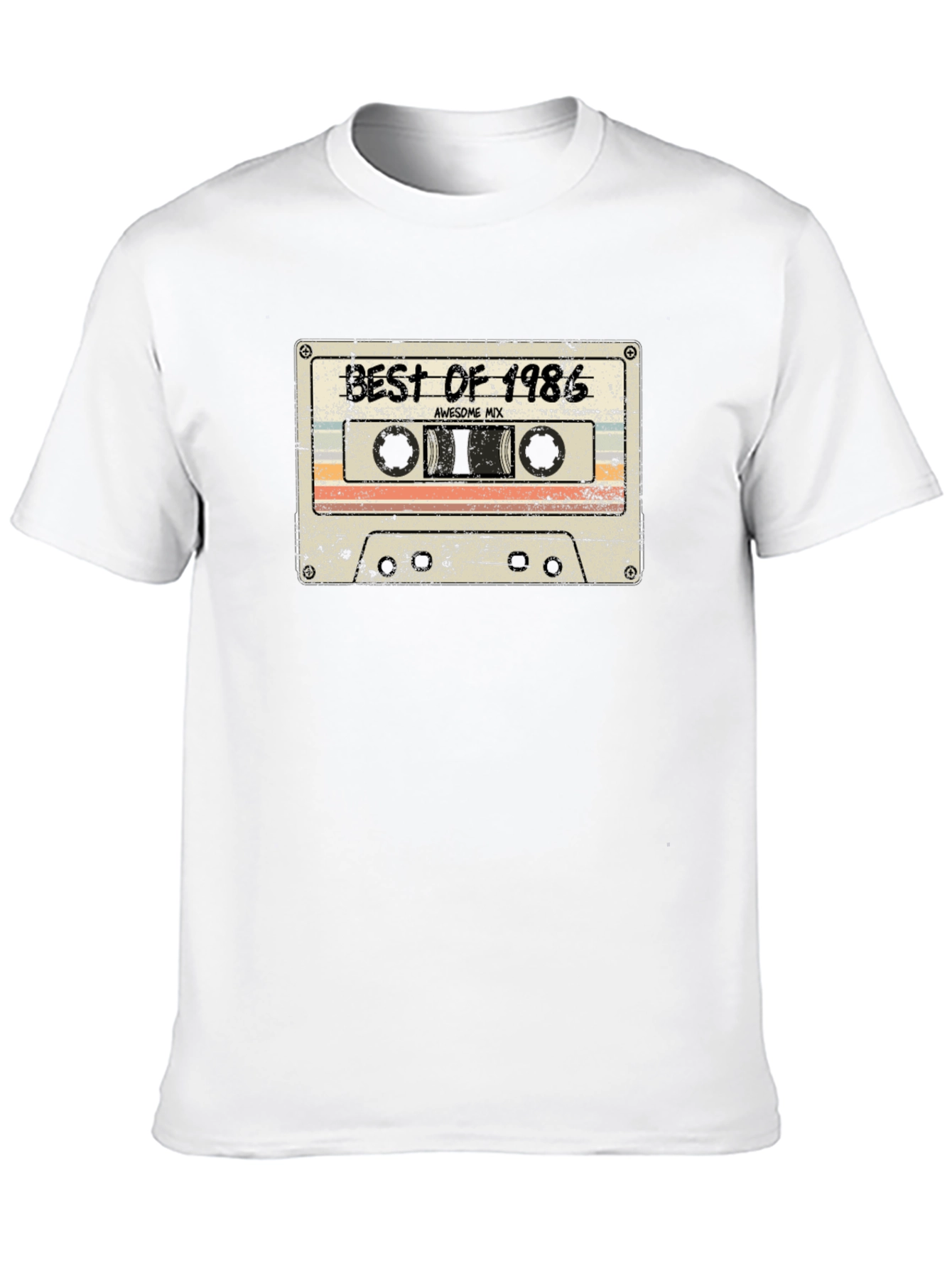 Best of 1986 Cassette Tape Graphic T-Shirt