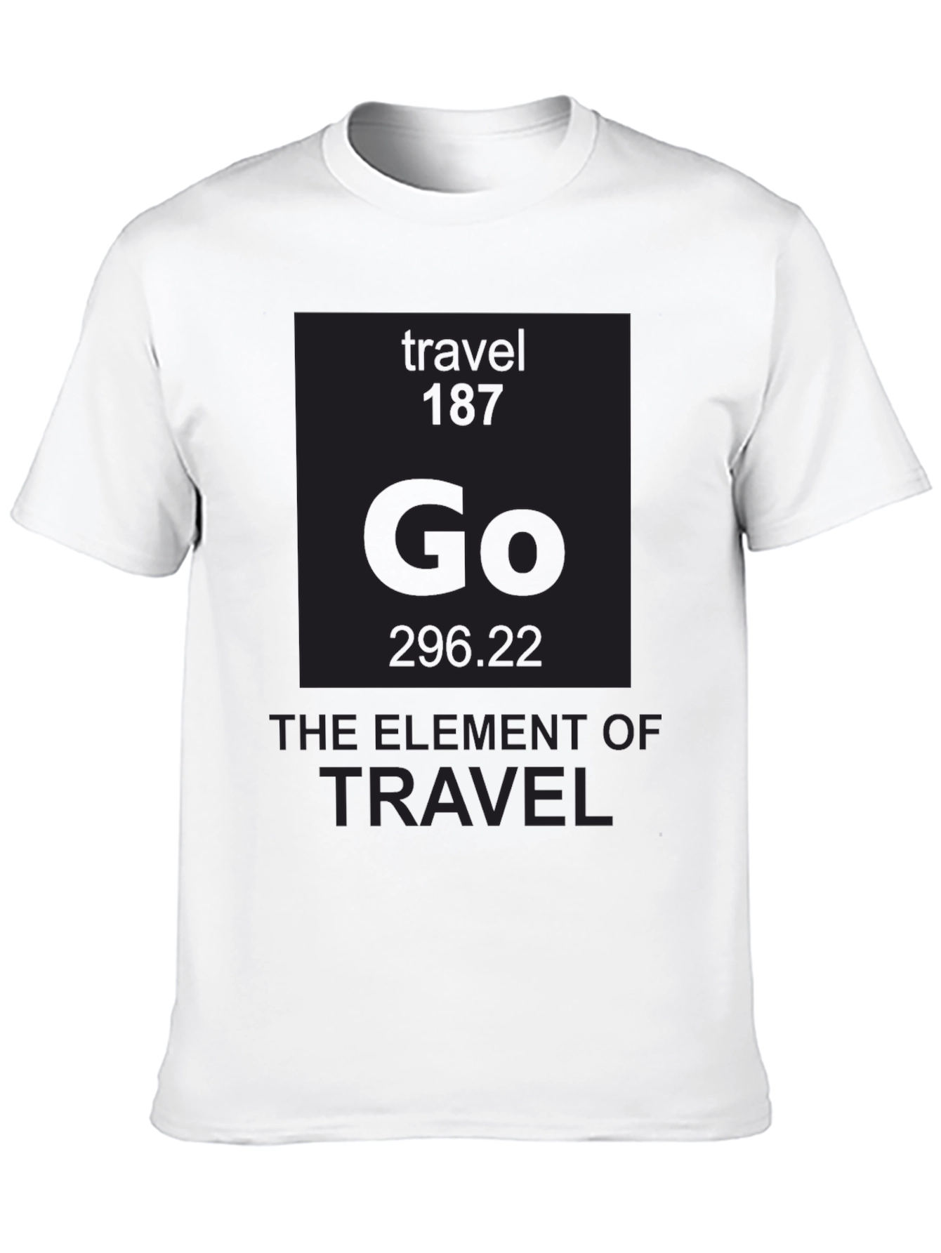 Travel Element Graphic T-Shirt - Black