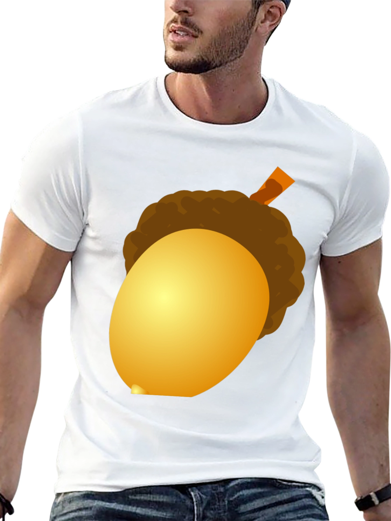 Acorn Graphic T-Shirt - Nature Inspired