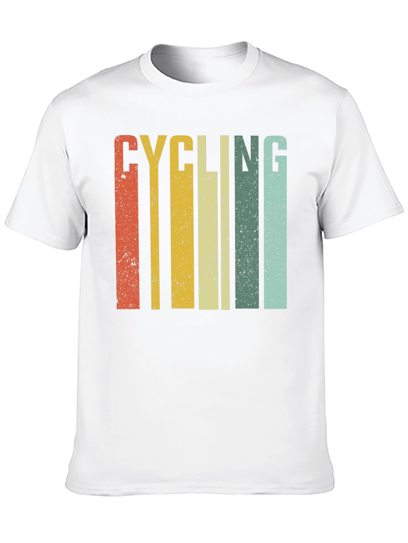 Retro Cycling Stripes T-Shirt