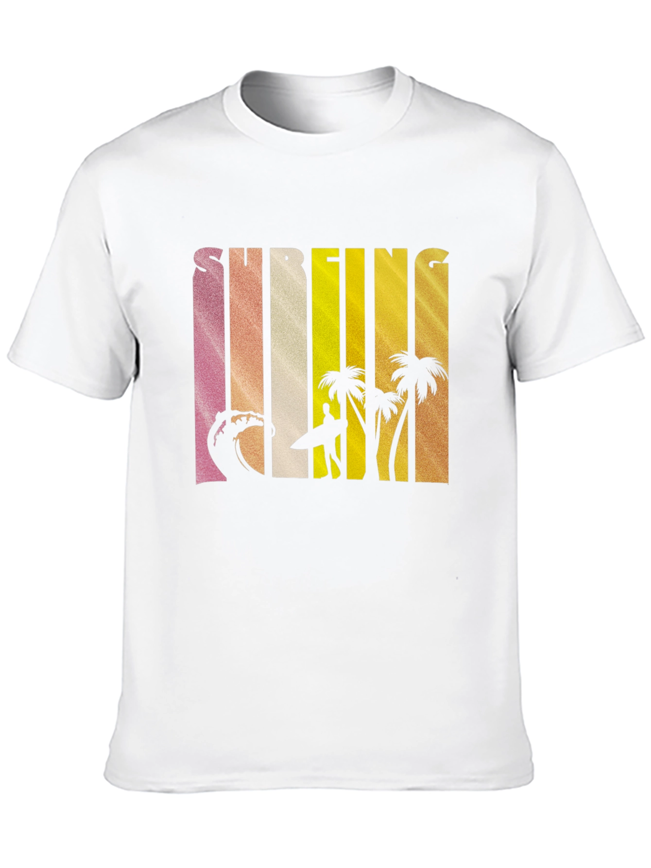 Surfing Graphic Tee - Island Vibes