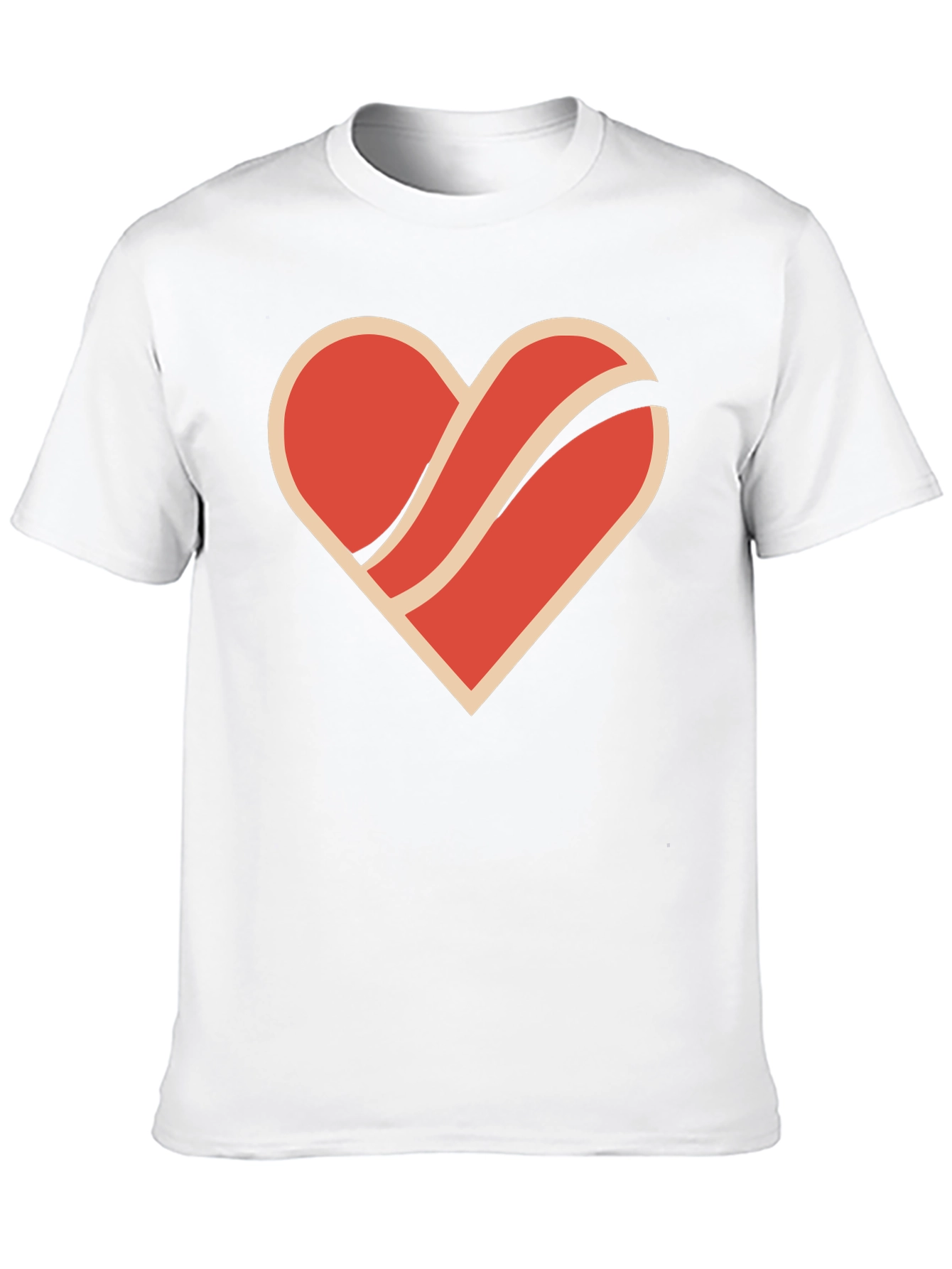 Retro Heart Graphic Tee - Stylish & Unique