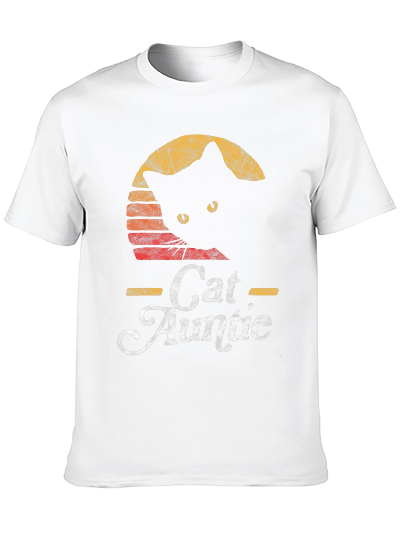 Retro Cat Auntie T-Shirt