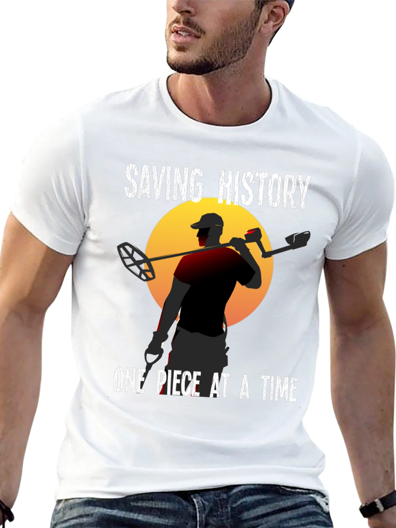 Saving History Metal Detecting T-Shirt