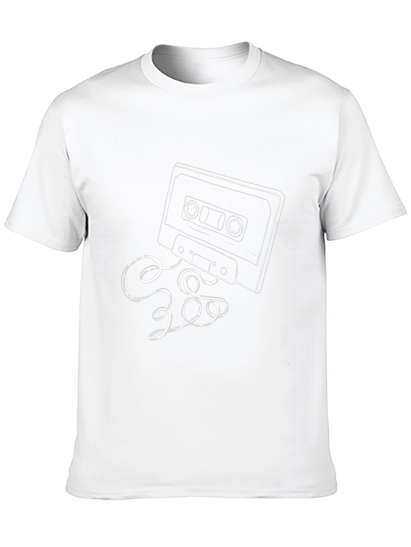 Retro Cassette Tape Graphic T-Shirt