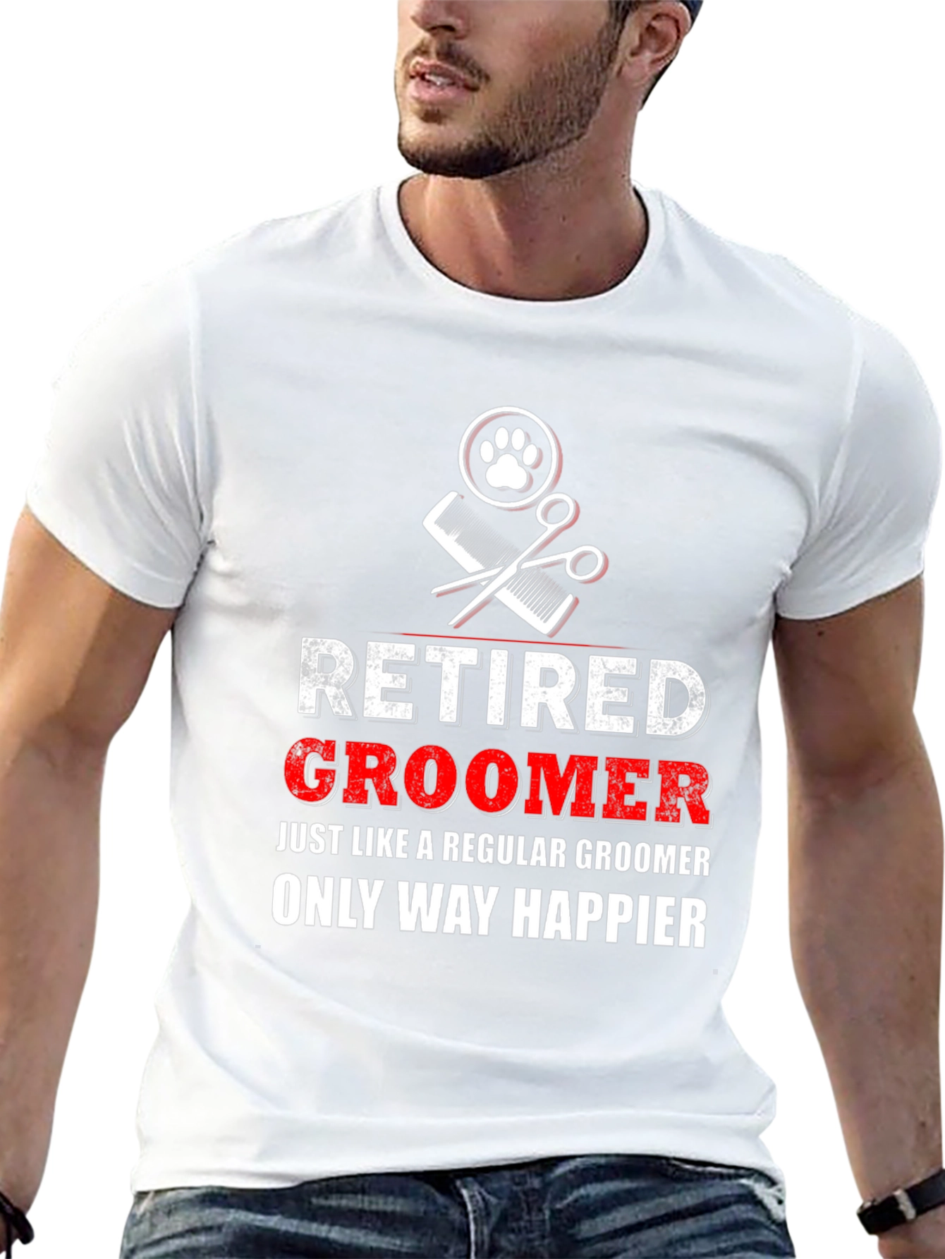 Retired Groomer T-Shirt