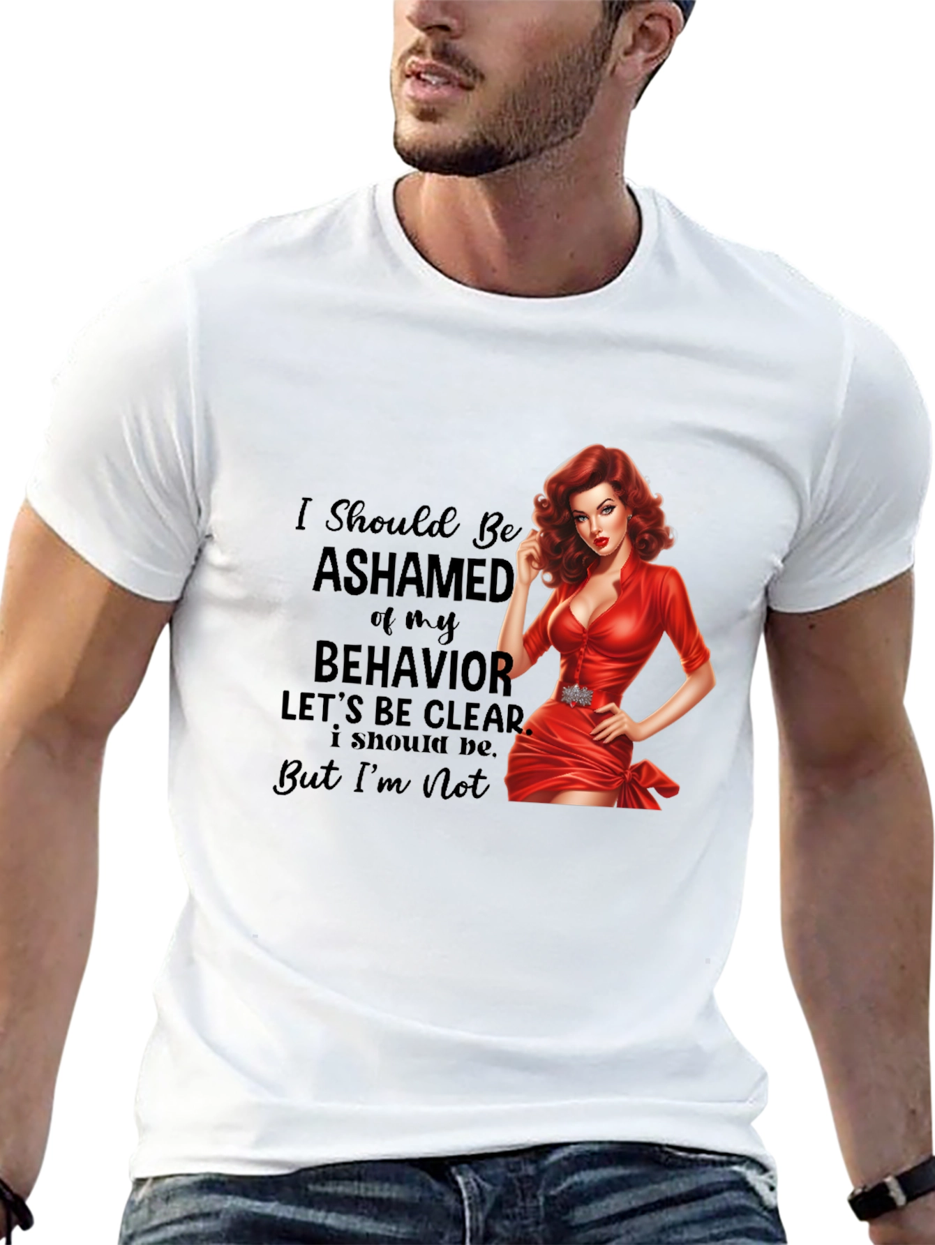 Sassy Graphic Tee - Unapologetic Attitude
