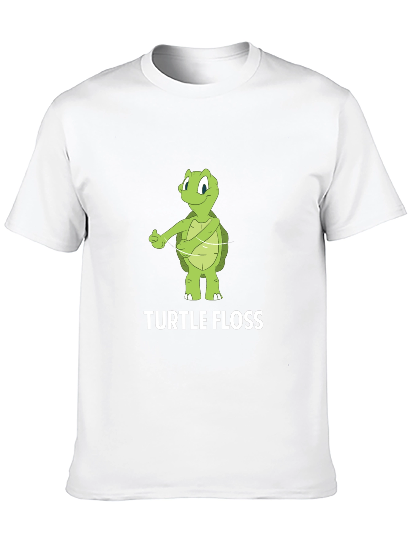 Turtle Floss T-Shirt - Funny Dental Hygiene Tee