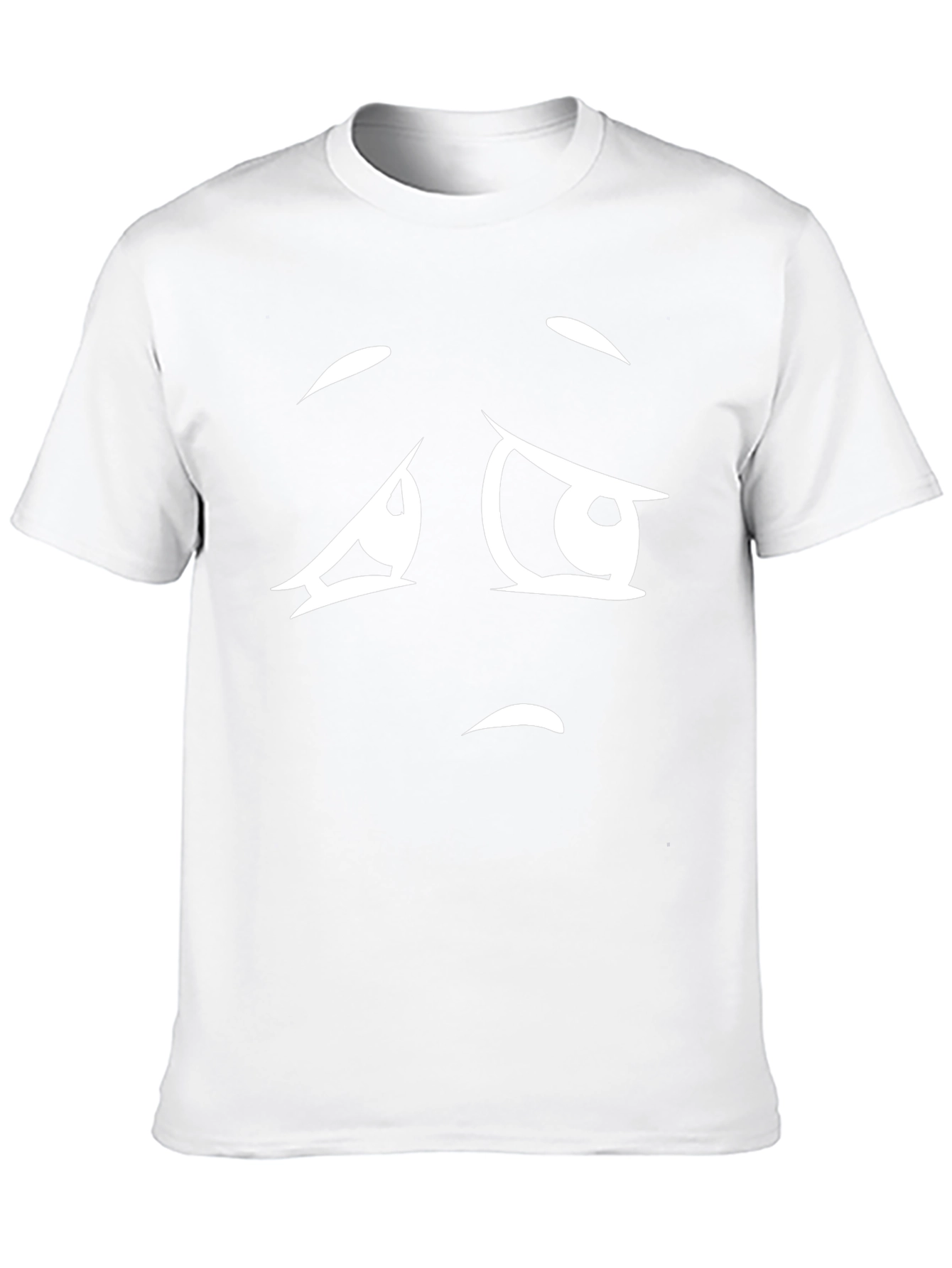 Sad Face Graphic T-Shirt - Unisex Casual Tee