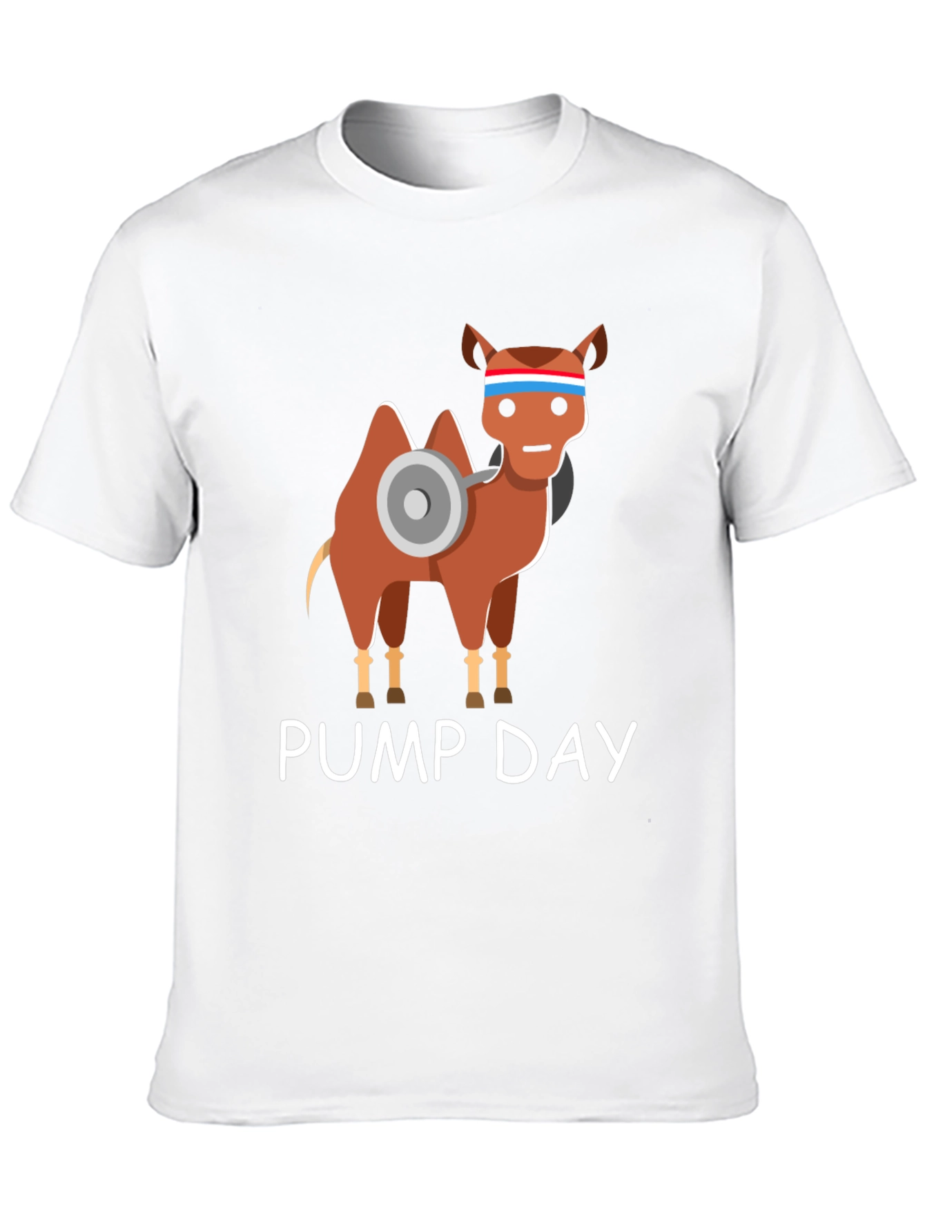Camel Pump Day Graphic T-Shirt
