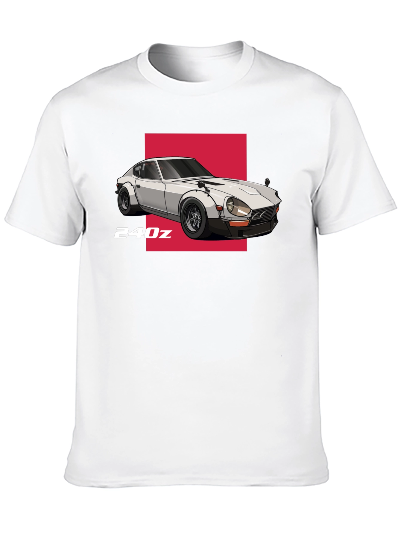 240z Car Graphic T-Shirt - Classic Automotive Design