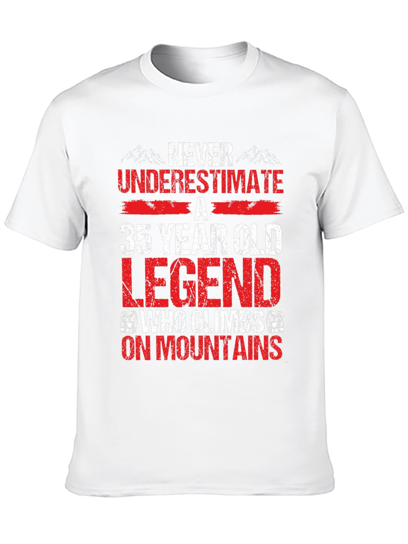 35 Year Old Legend Mountain Climber T-Shirt