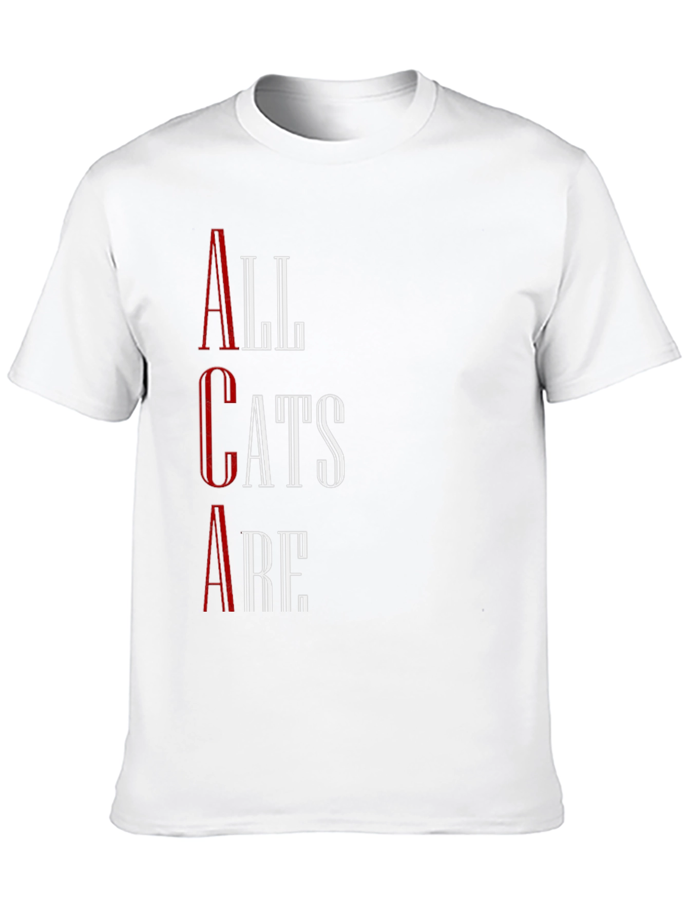 All Cats Are T-Shirt - Black Graphic Tee