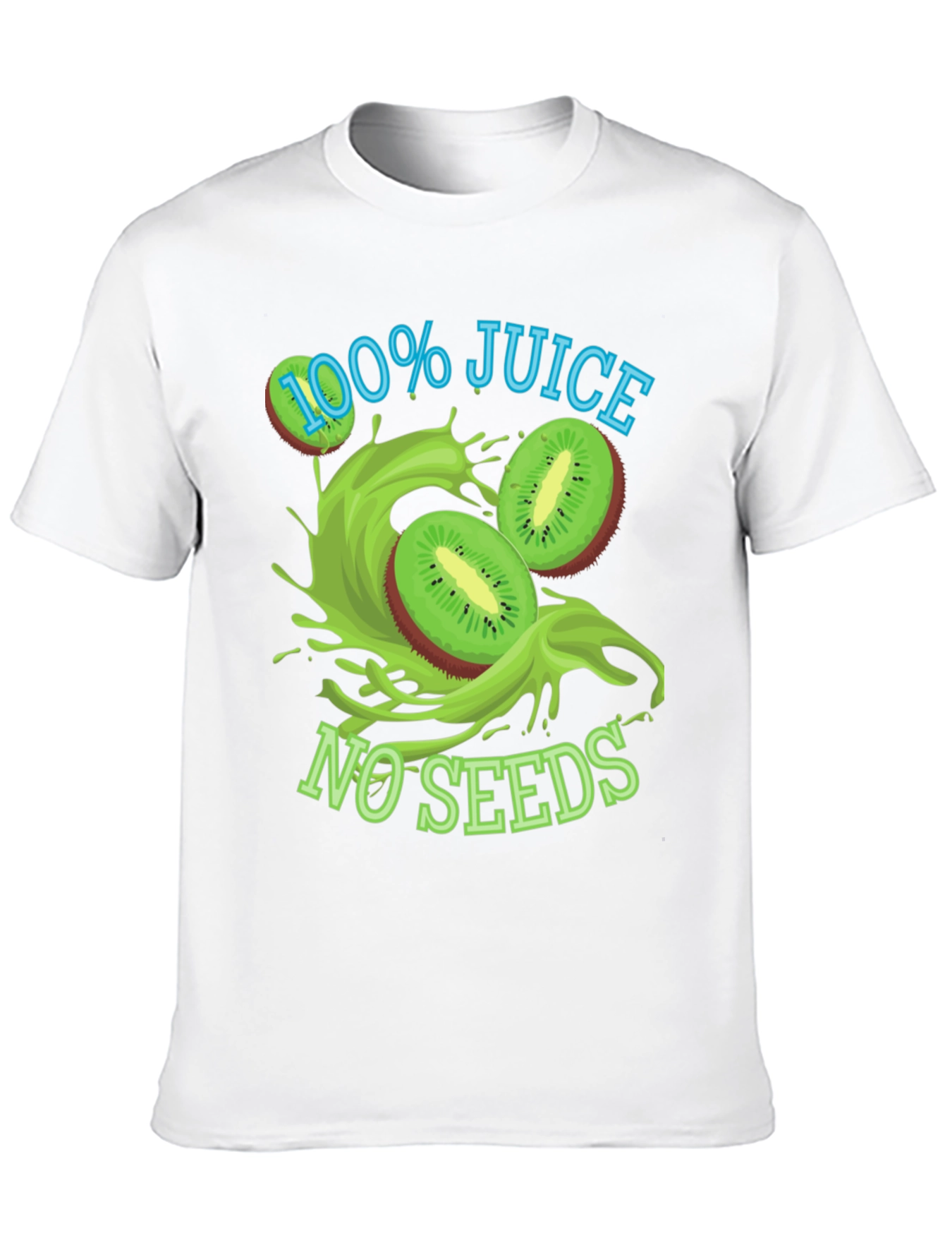 100% Juice No Seeds Black T-Shirt