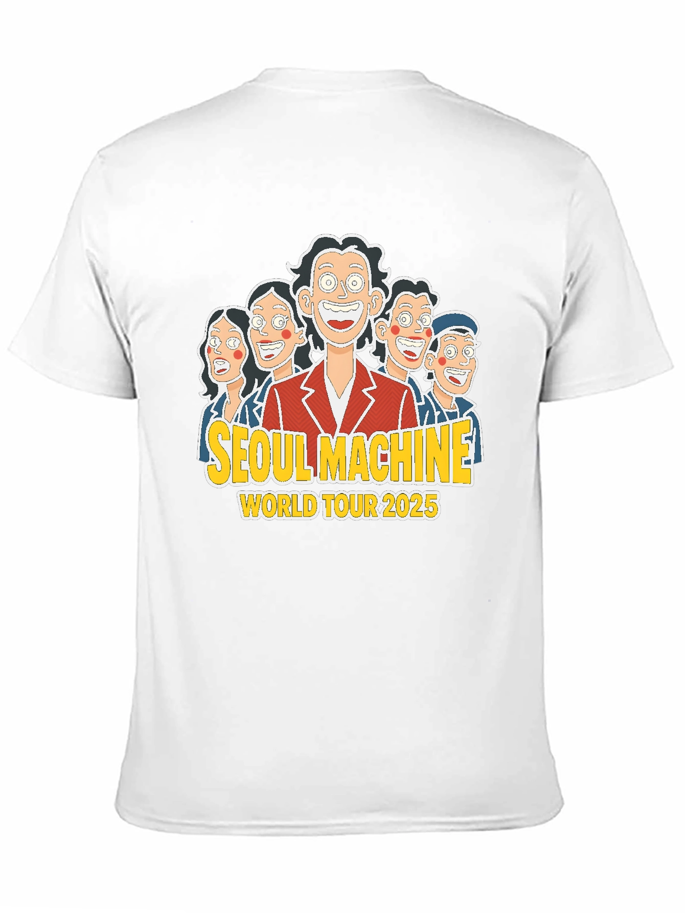 Seoul Machine World Tour 2025 Graphic Tee
