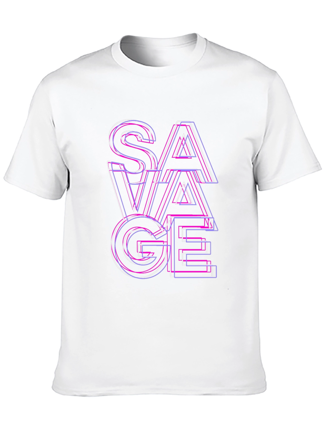 Savage Graphic T-Shirt - Edgy Fashion Statement