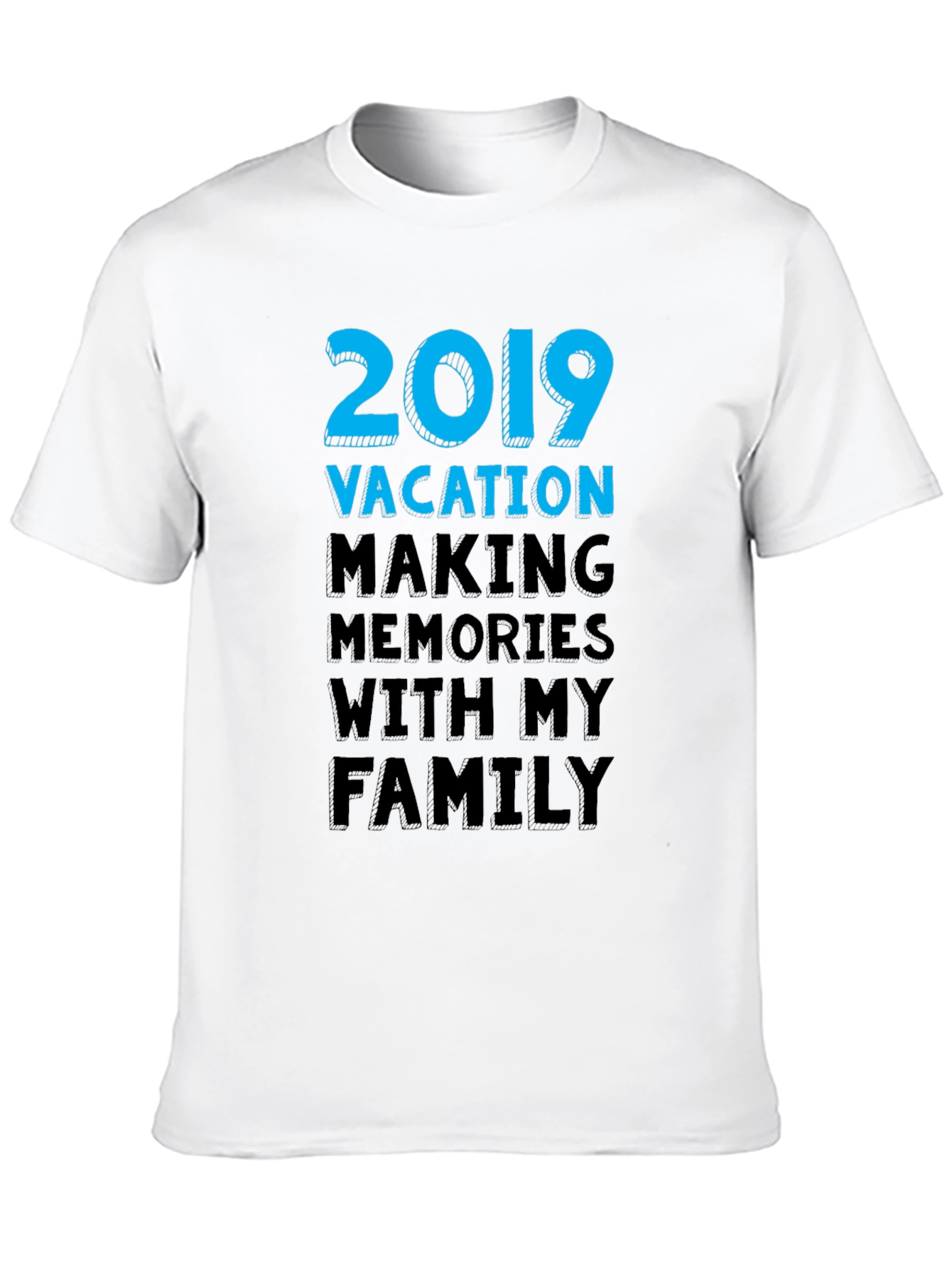 2019 Vacation Family Memories Graphic Tee