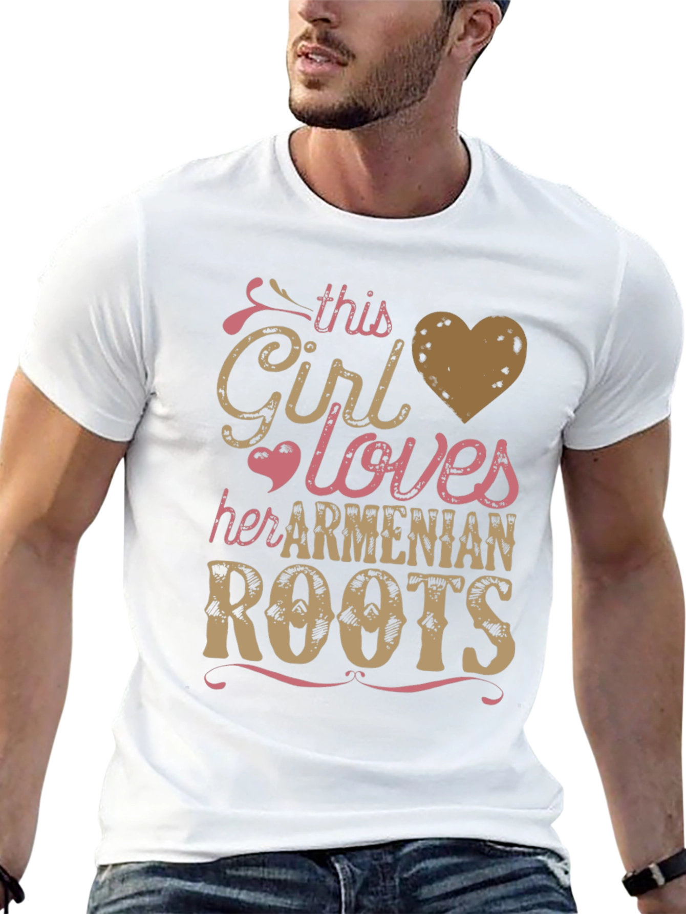 Armenian Roots T-Shirt - This Girl Loves Armenia