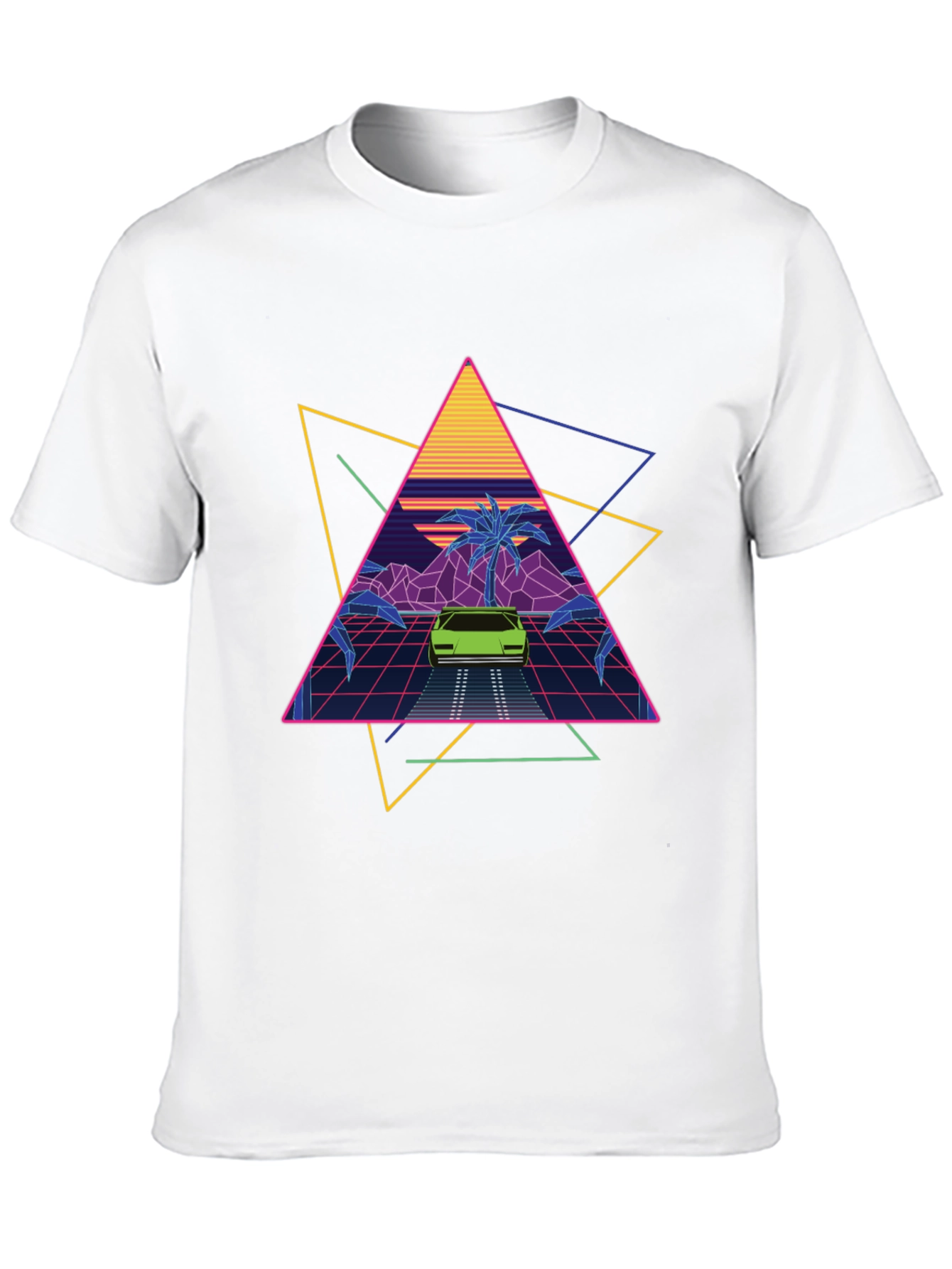 Retro Wave T-Shirt 80s Inspired Design