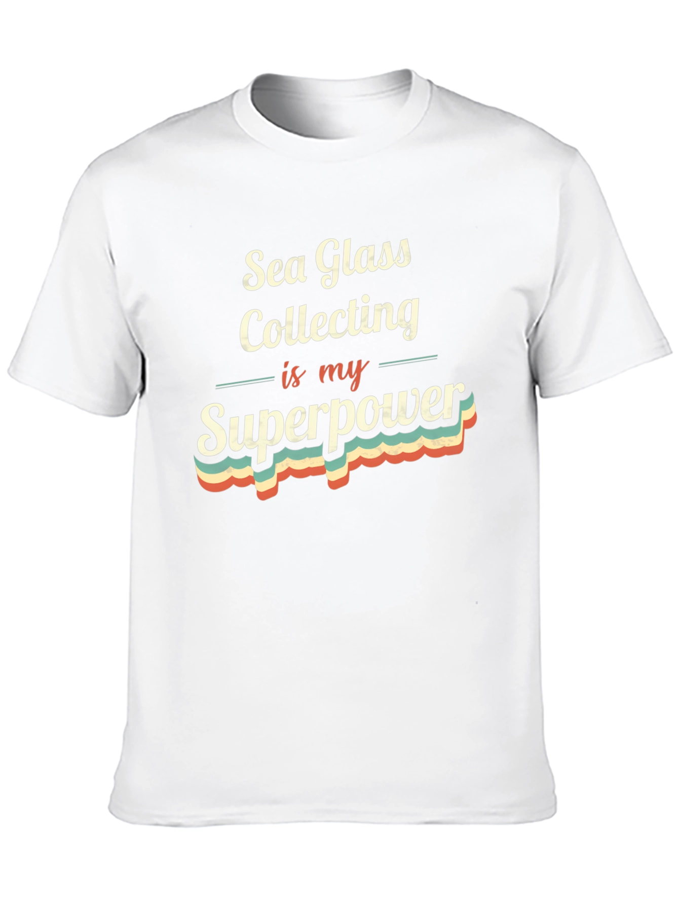 Sea Glass Collecting Superpower T-Shirt