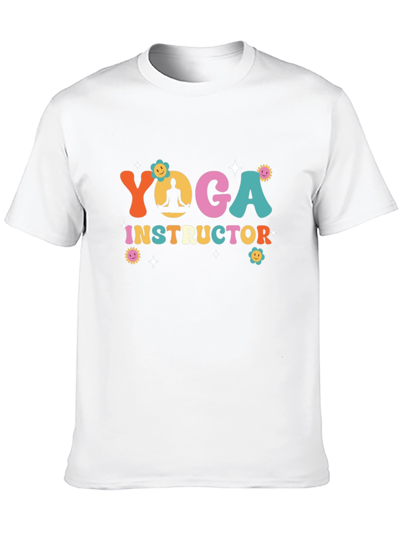 Yoga Instructor T-Shirt - Retro Design