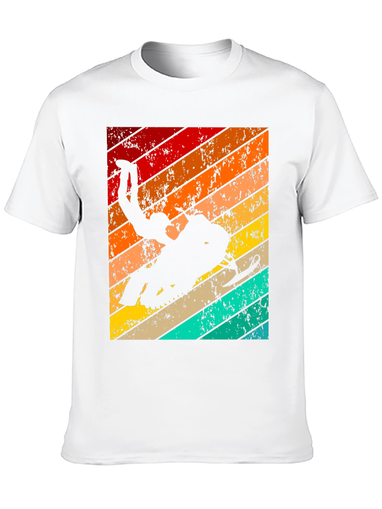 Retro Snowmobile Stunt T-Shirt