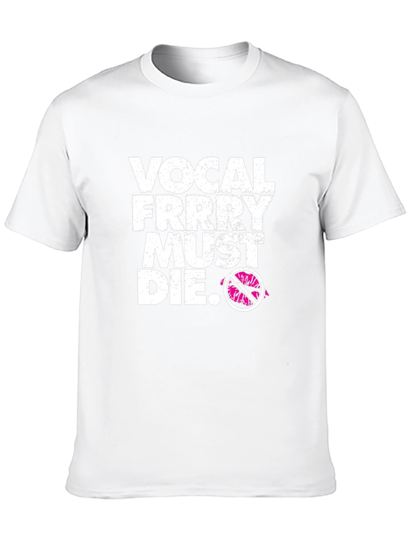 Vocal Frrry Must Die Black Graphic Tee