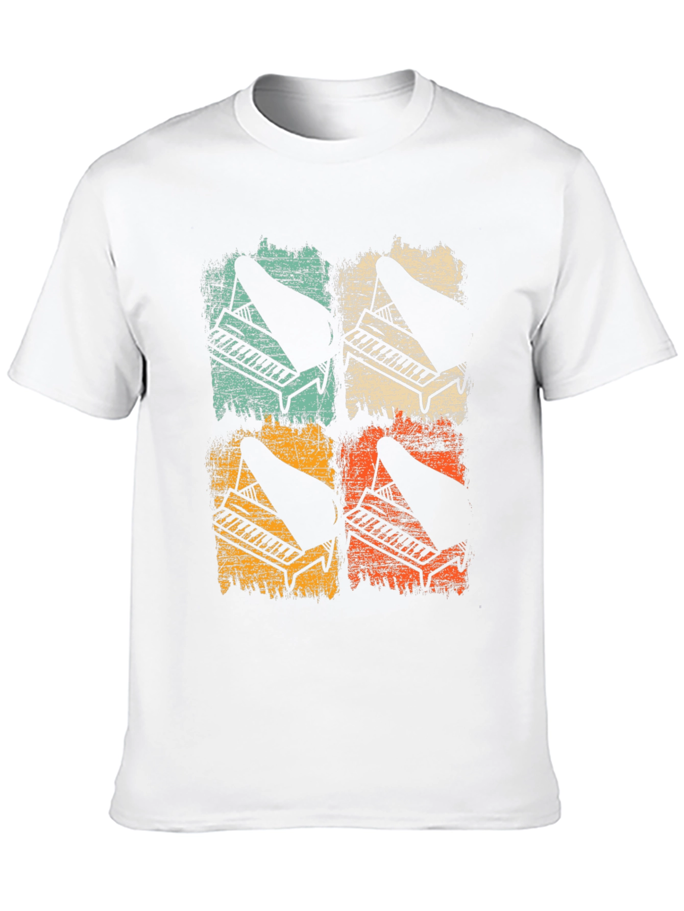 Retro Piano T-Shirt - Musical Instrument Tee