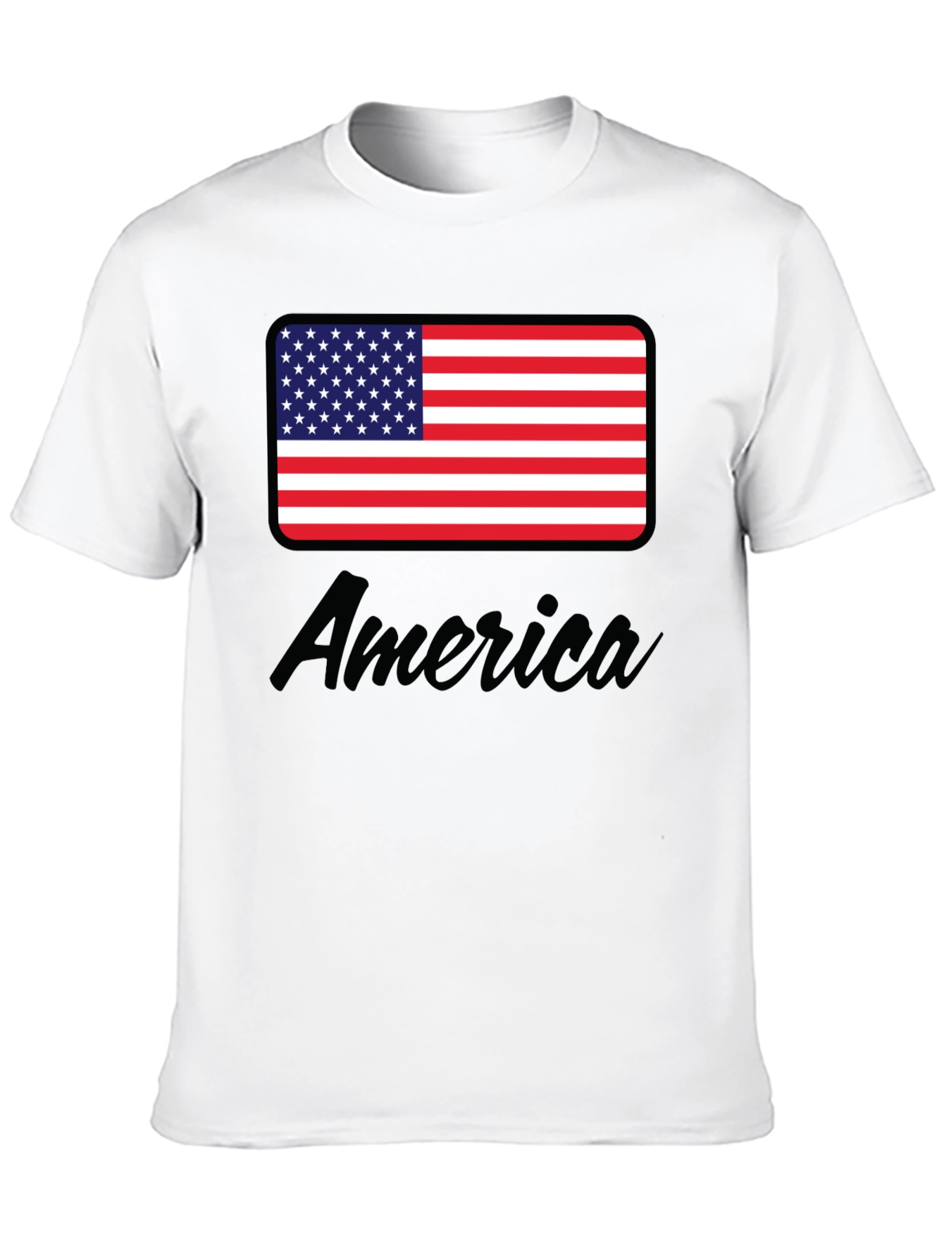 American Flag Graphic Tee - Patriotic Style