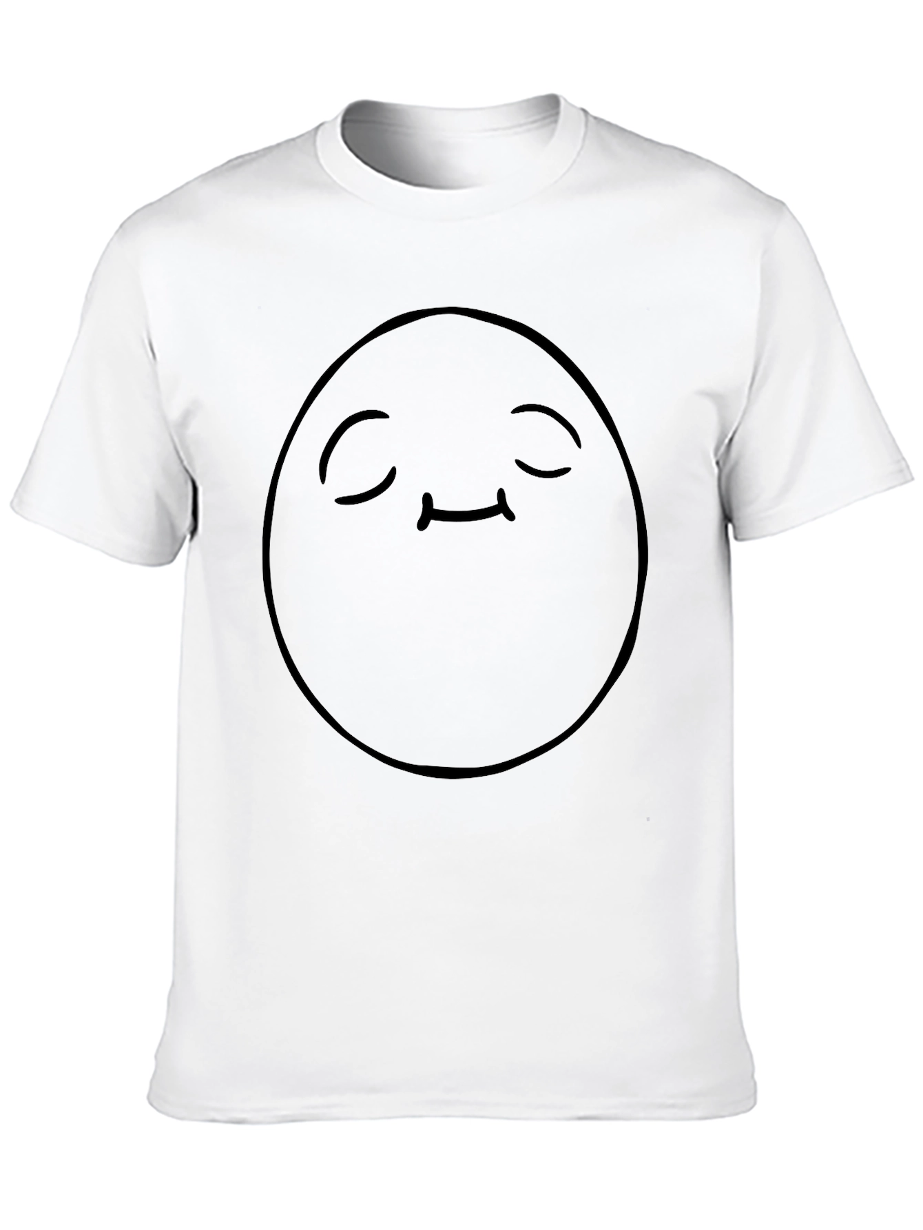 Zen Face Graphic T-Shirt - Unisex Black Tee