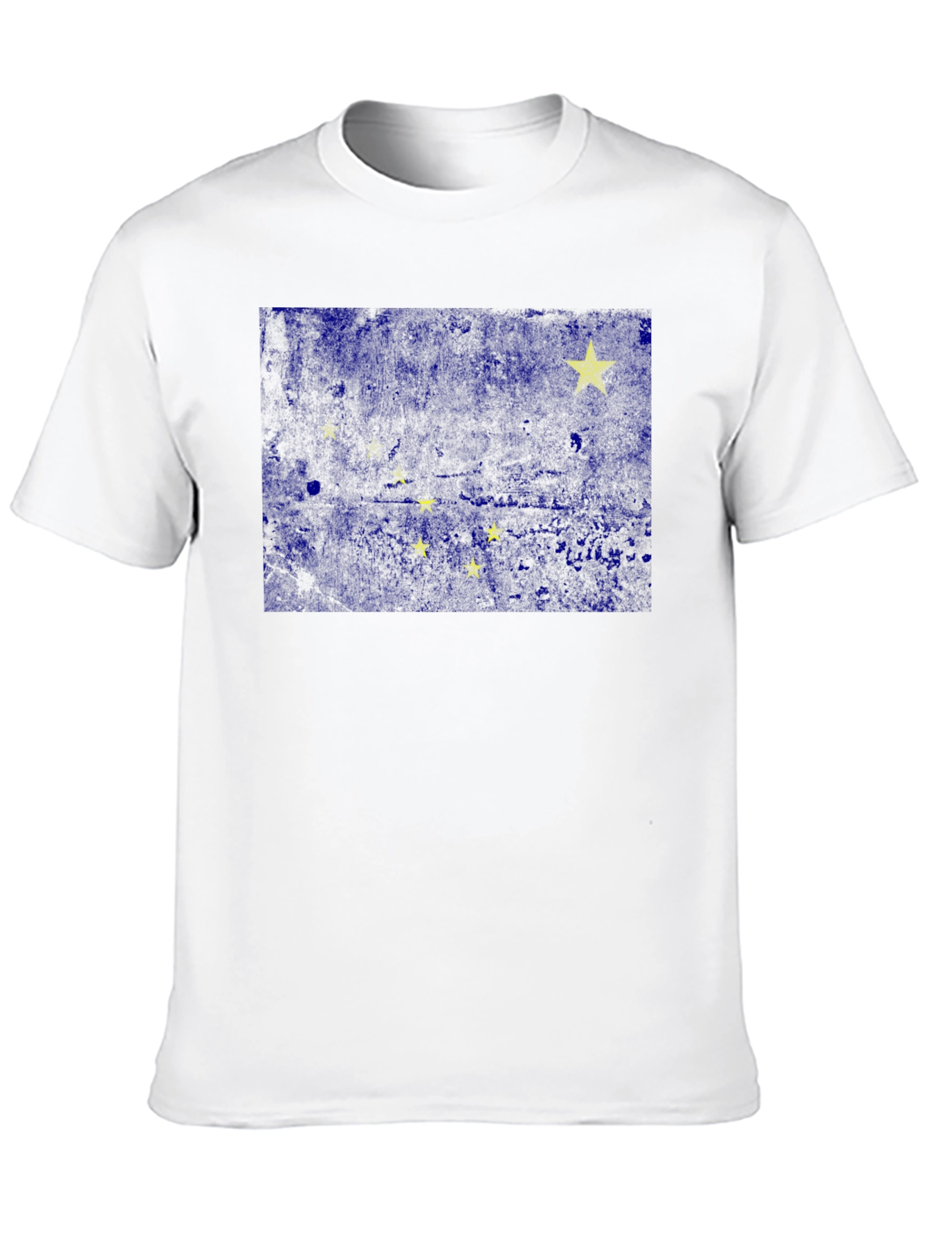 Alaska State Flag Black T-Shirt