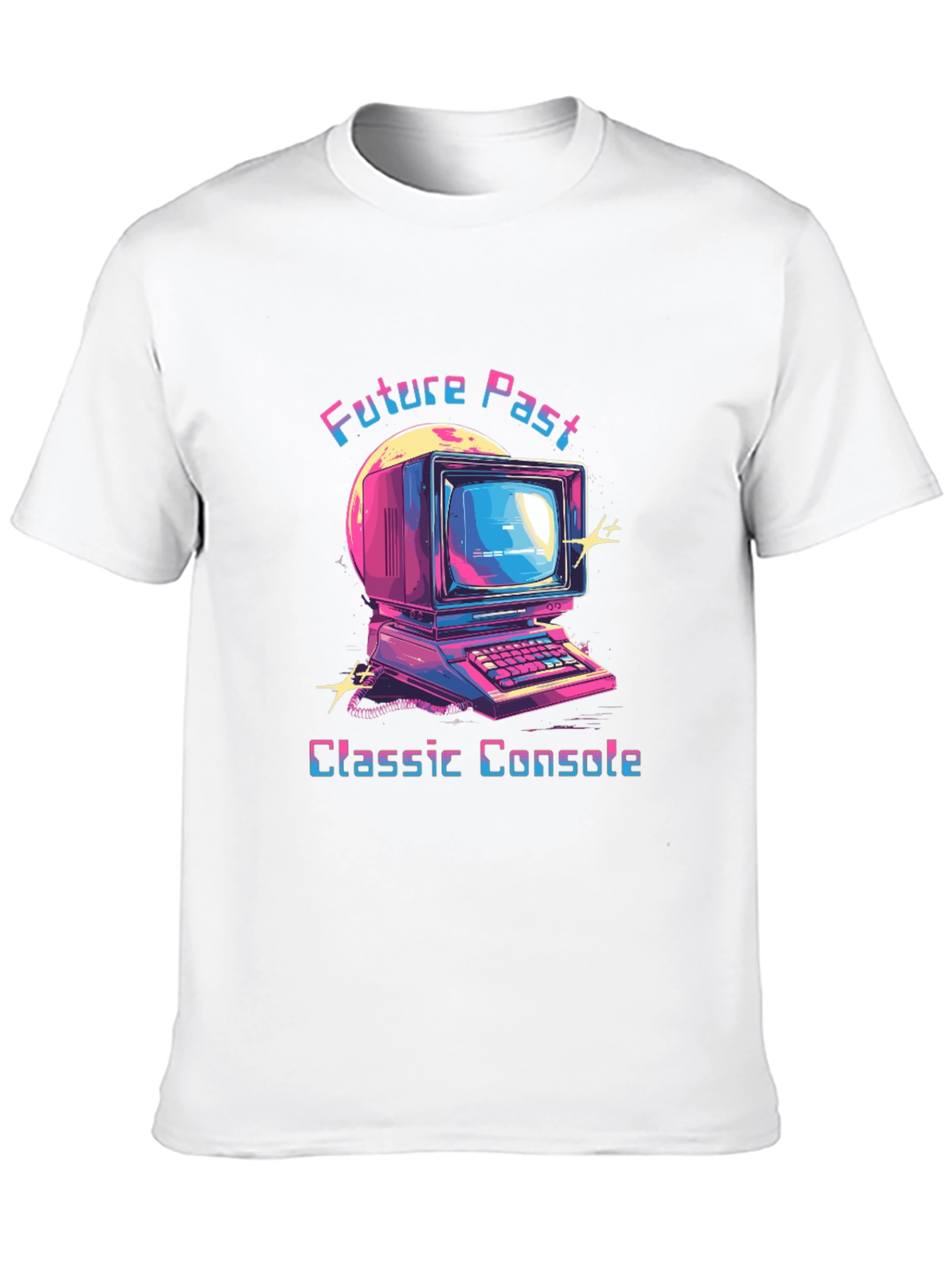 Retro Future Past Console T-Shirt