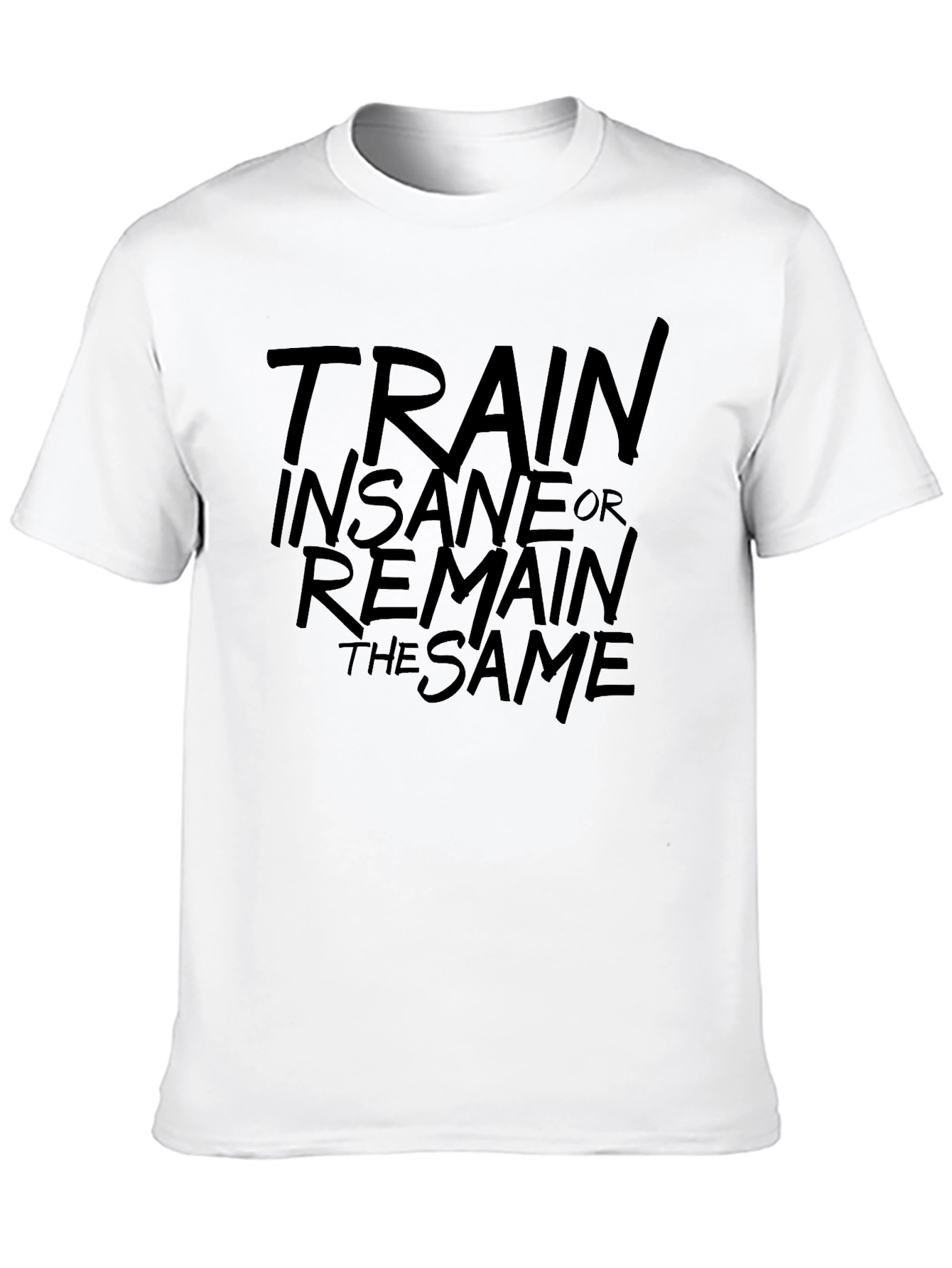 Train Insane or Remain the Same Graphic Tee