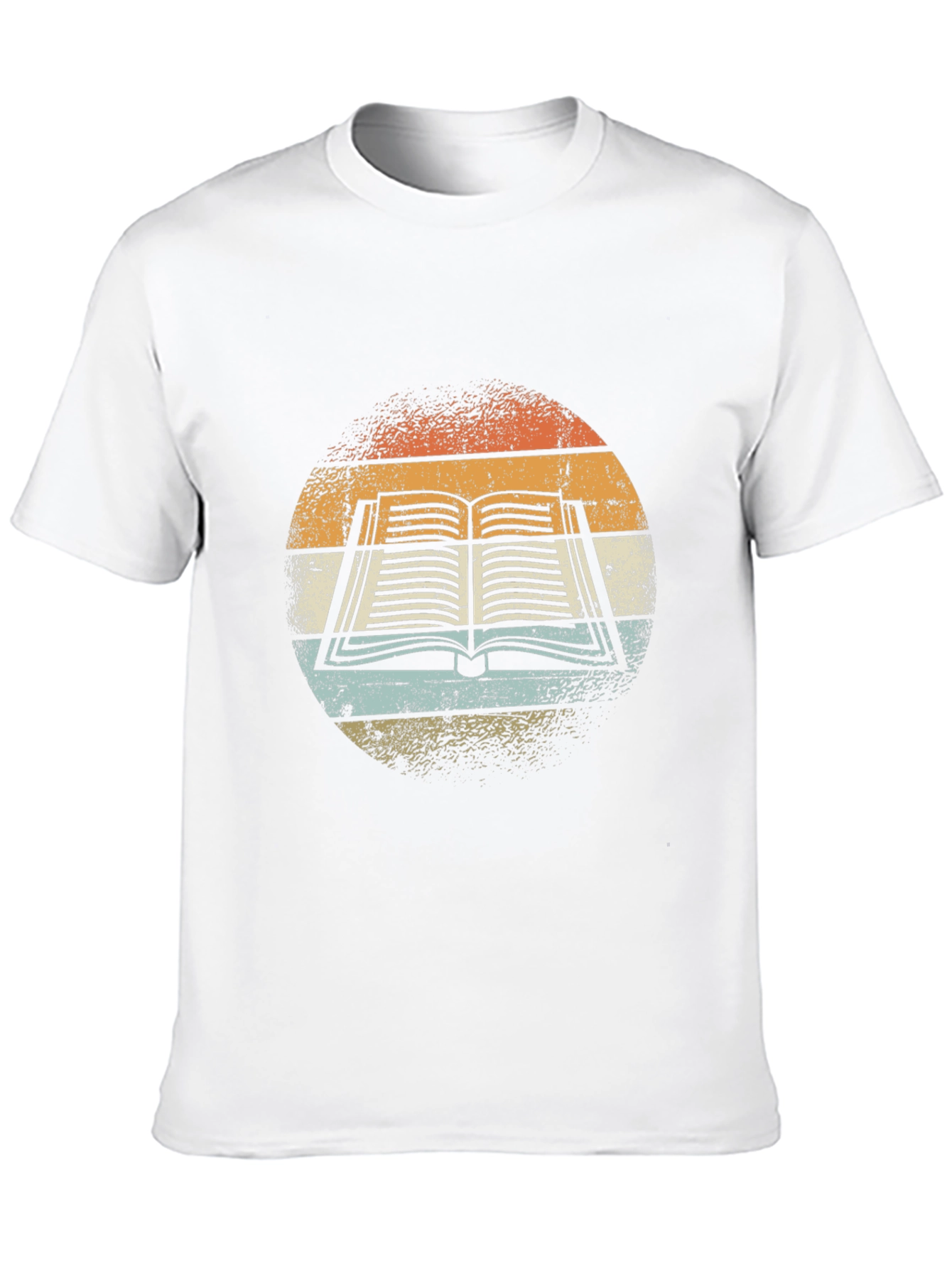 Retro Book Graphic Tee - Readers Style
