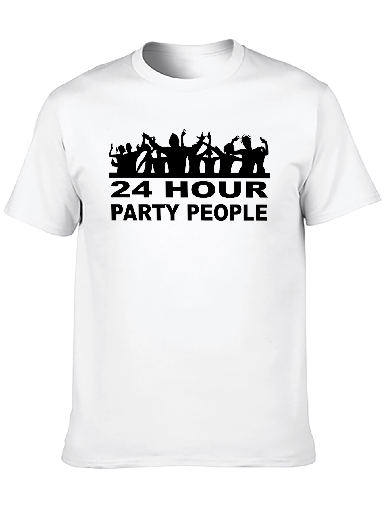 24 Hour Party People Black T-Shirt