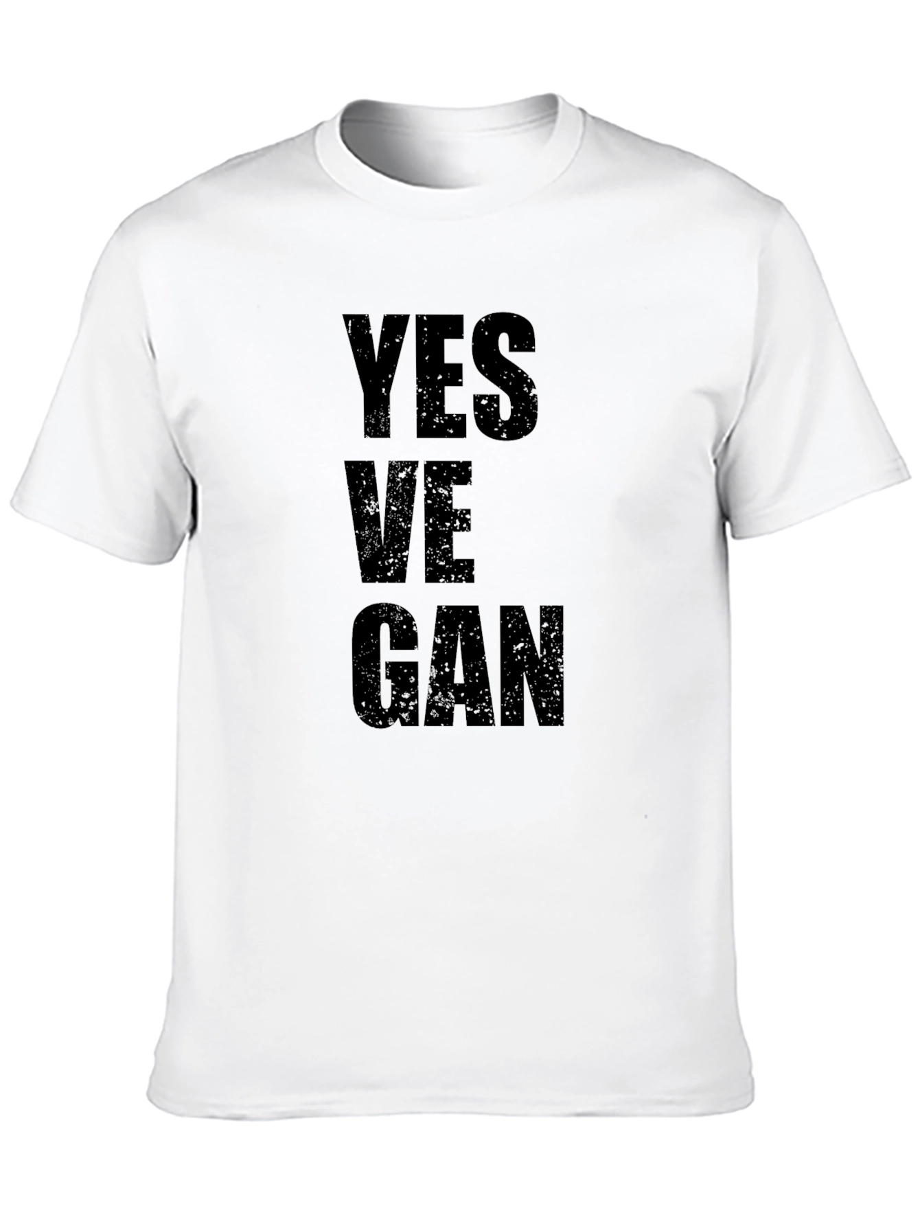 Yes Ve-GAN Black Graphic Tee