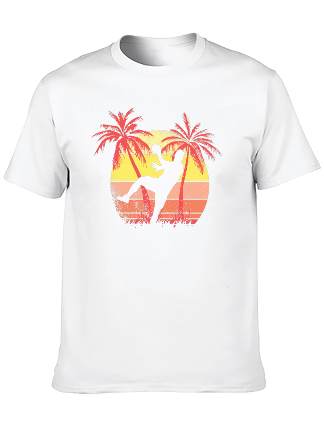 Tropical Handball Graphic T-Shirt