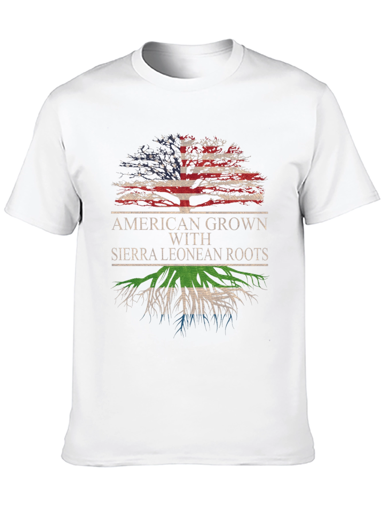American Grown Sierra Leonean Roots T-Shirt