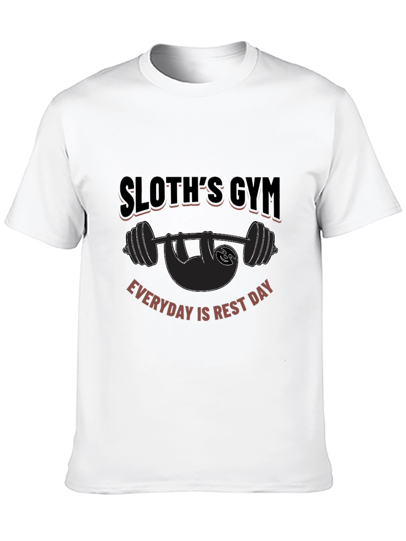 Sloths Gym T-Shirt - Everyday is Rest Day