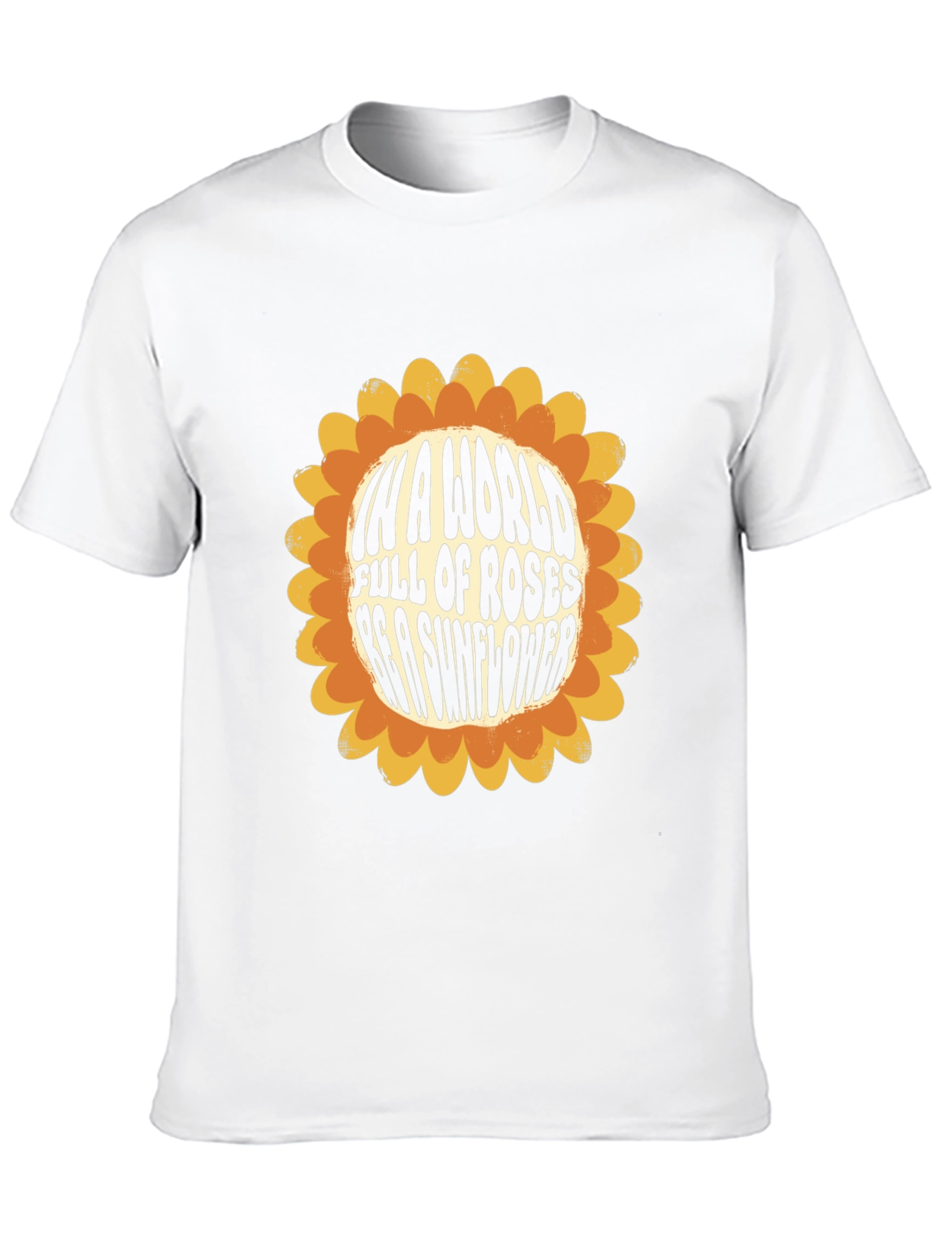 Sunflower Graphic Tee - Be a Sunflower