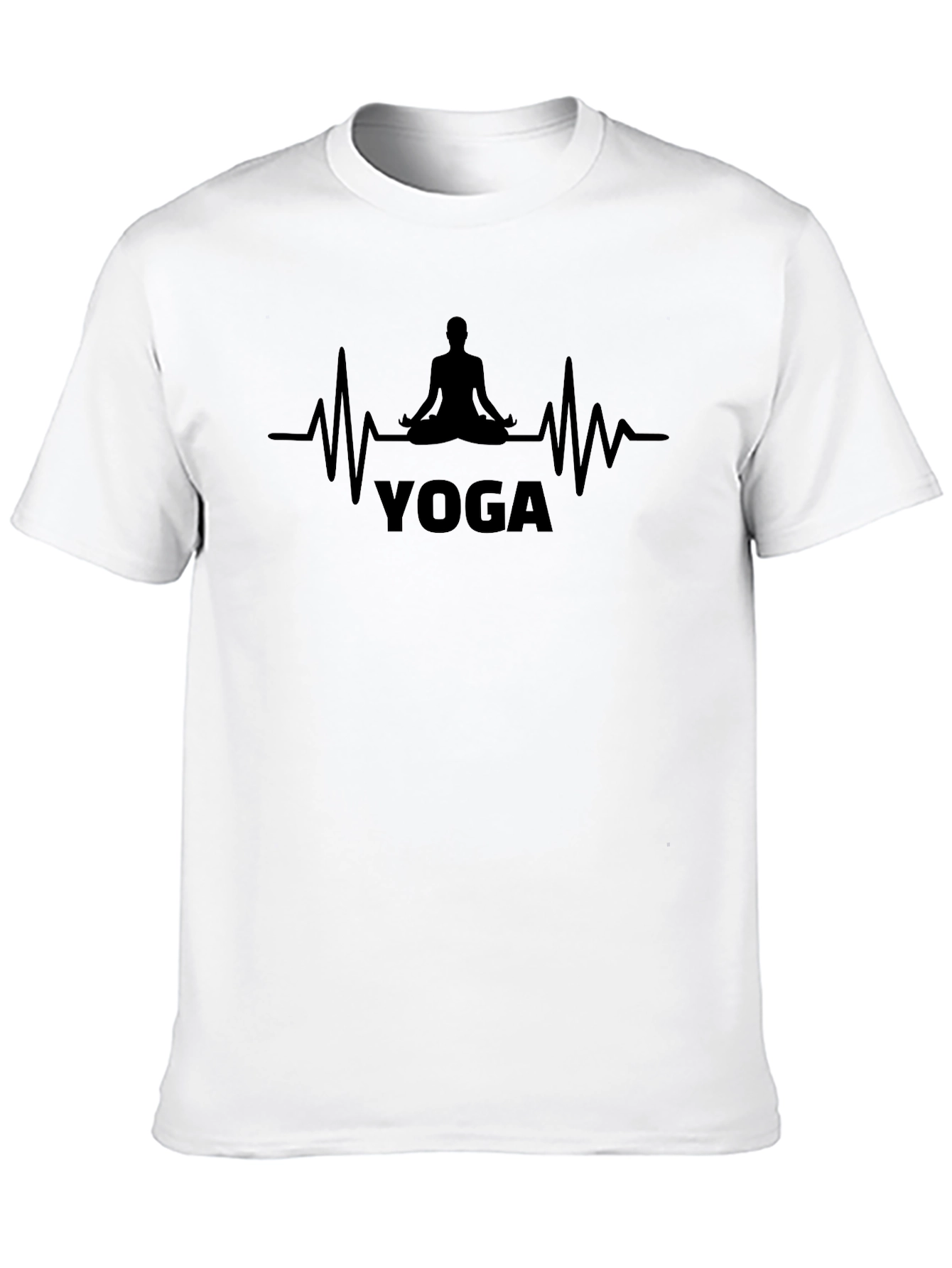 Yoga Heartbeat T-Shirt - Meditate in Style