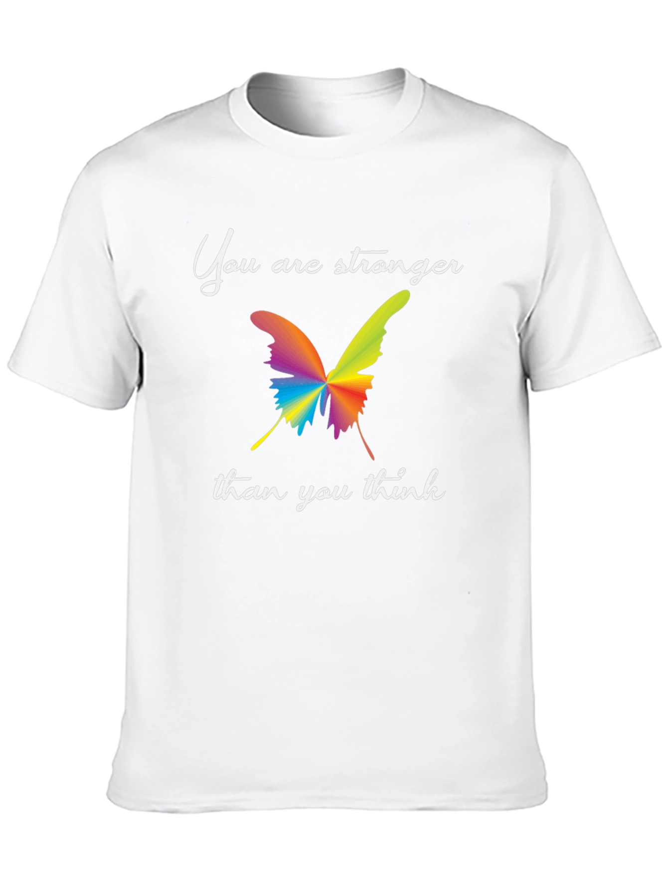 Stronger Butterfly Graphic Tee