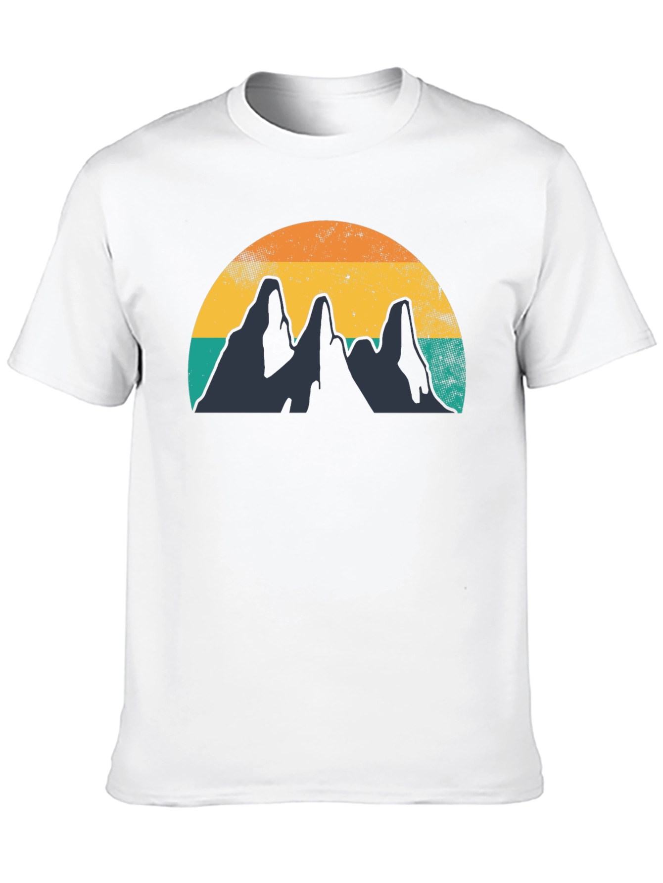 Retro Mountain Graphic Tee - Adventure Awaits!