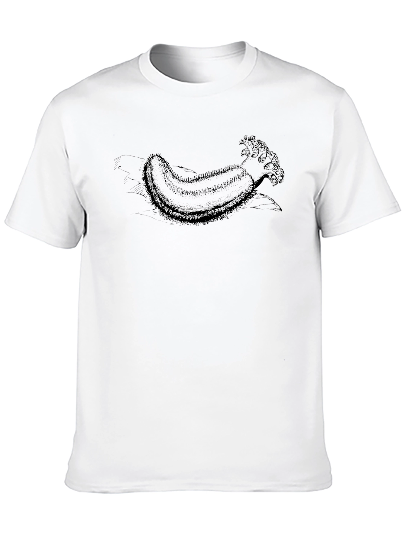 Stylized Sea Cucumber Graphic Tee
